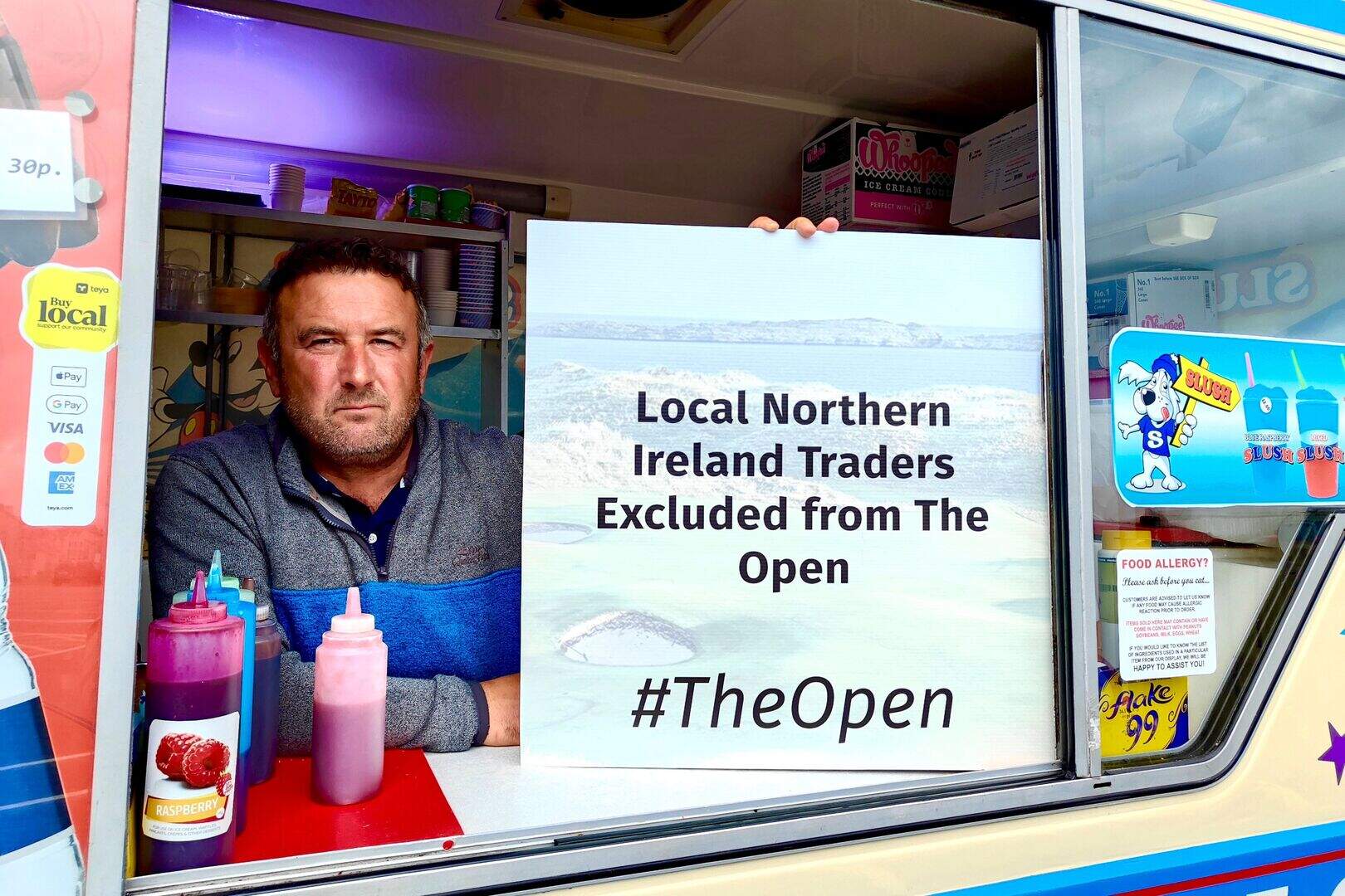 ‘They call it the Open but it’s a closed door’: Local traders could ...