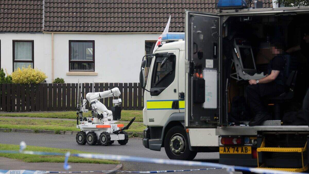 Homes evacuated in Co Antrim village as PSNI and Army bomb disposal ...