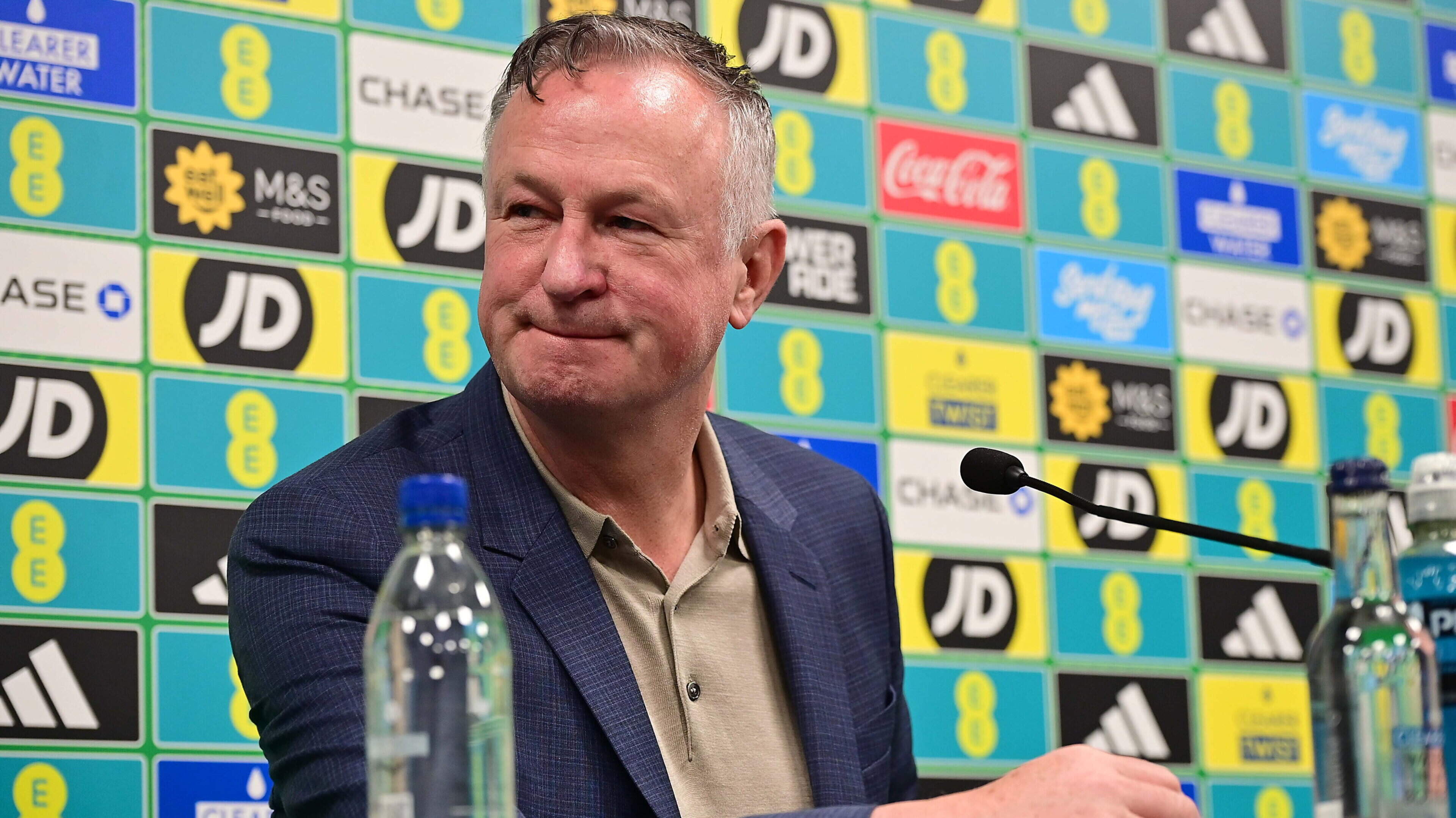 Michael O'Neill refuses to deny he would consider another job-sharing role in future despite agreeing new Northern Ireland deal