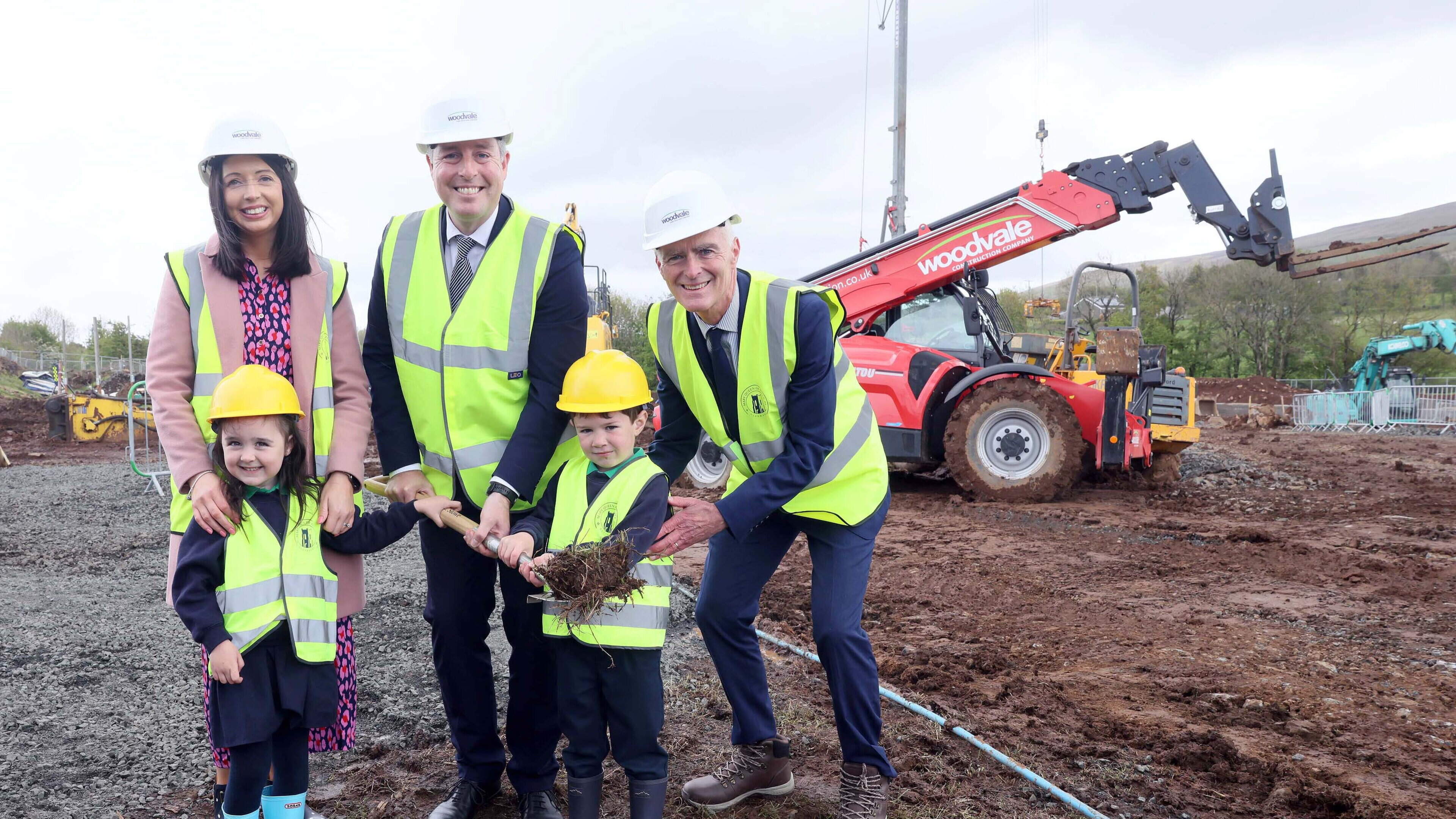 Work begins on new £10m school building in Co Antrim