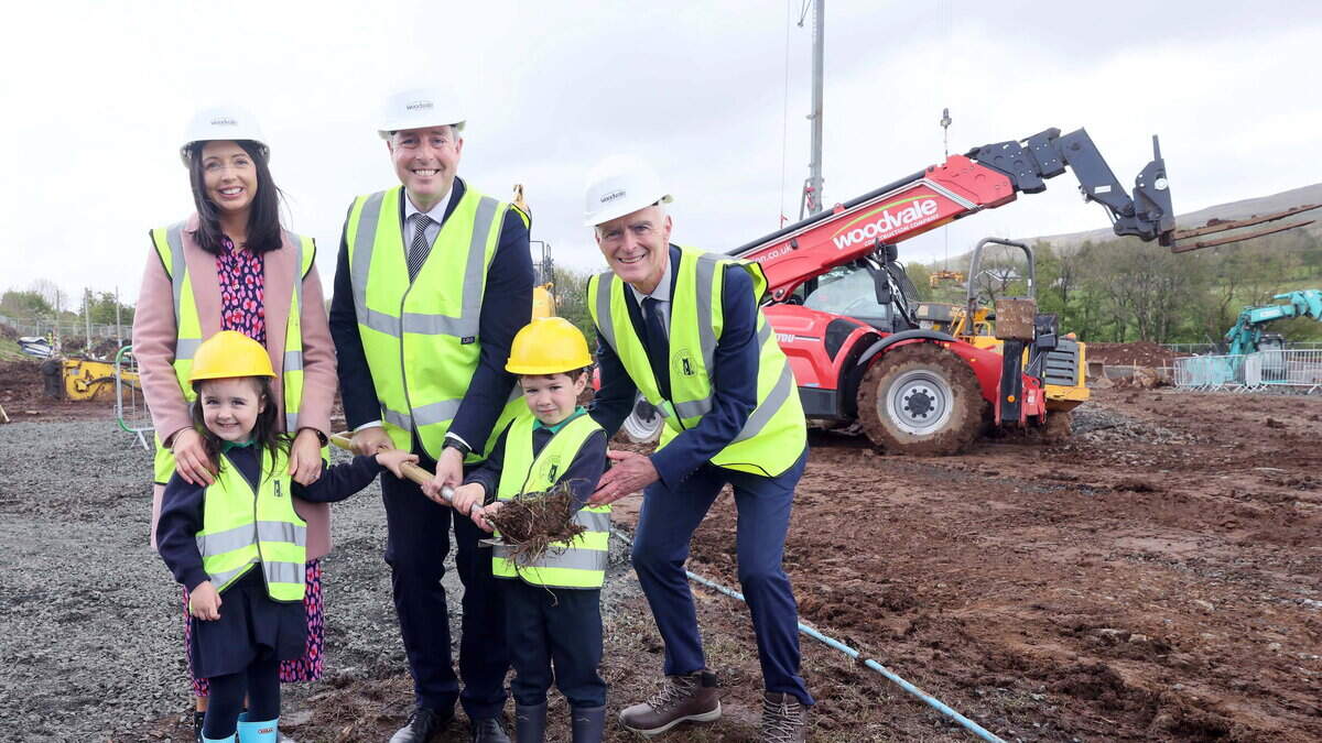 Work begins on new £10m school building in Co Antrim | Belfast Telegraph
