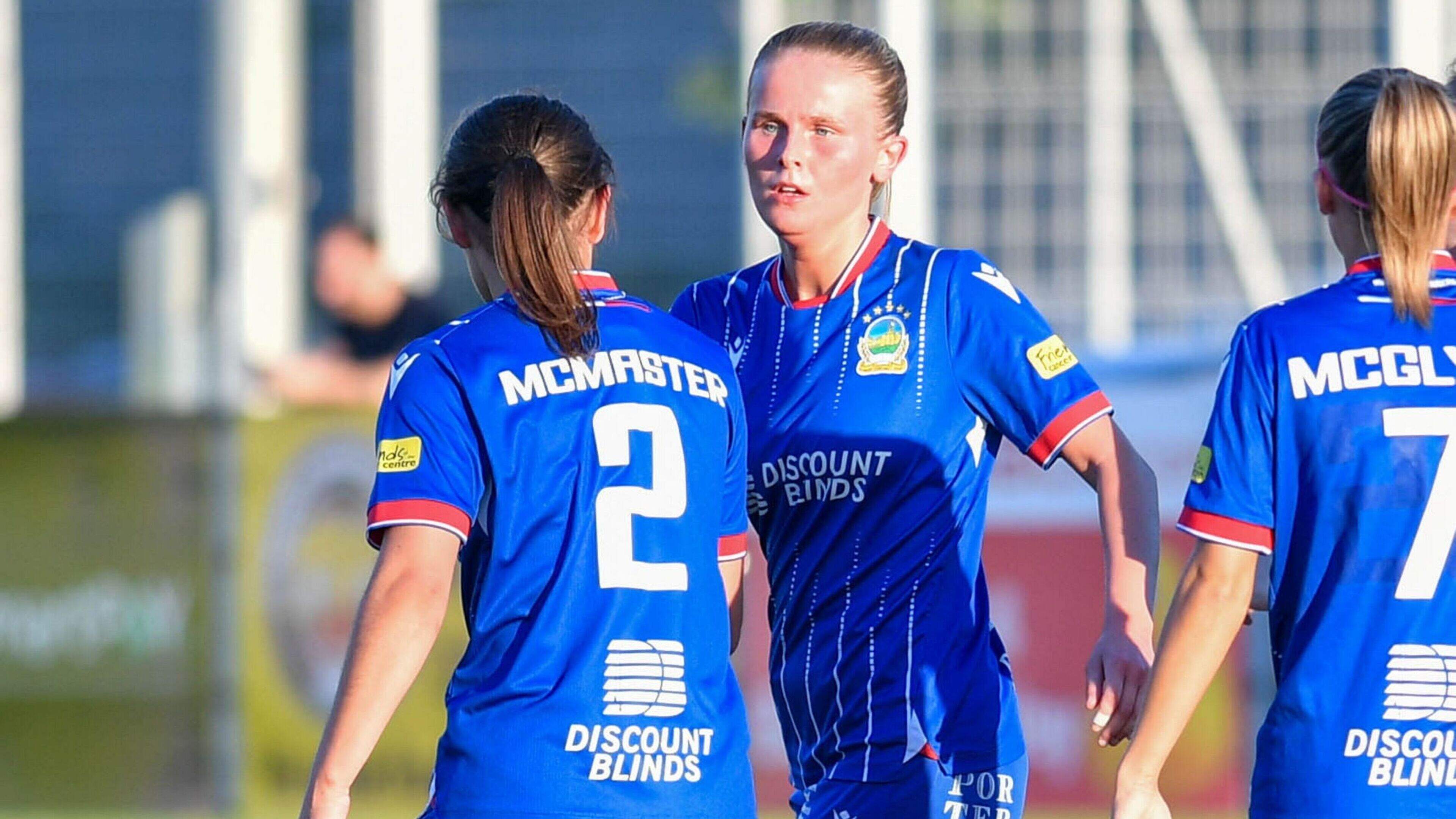 Hat-trick heroine Cora Chambers fires Linfield to rout and keeps title pressure on Cliftonville