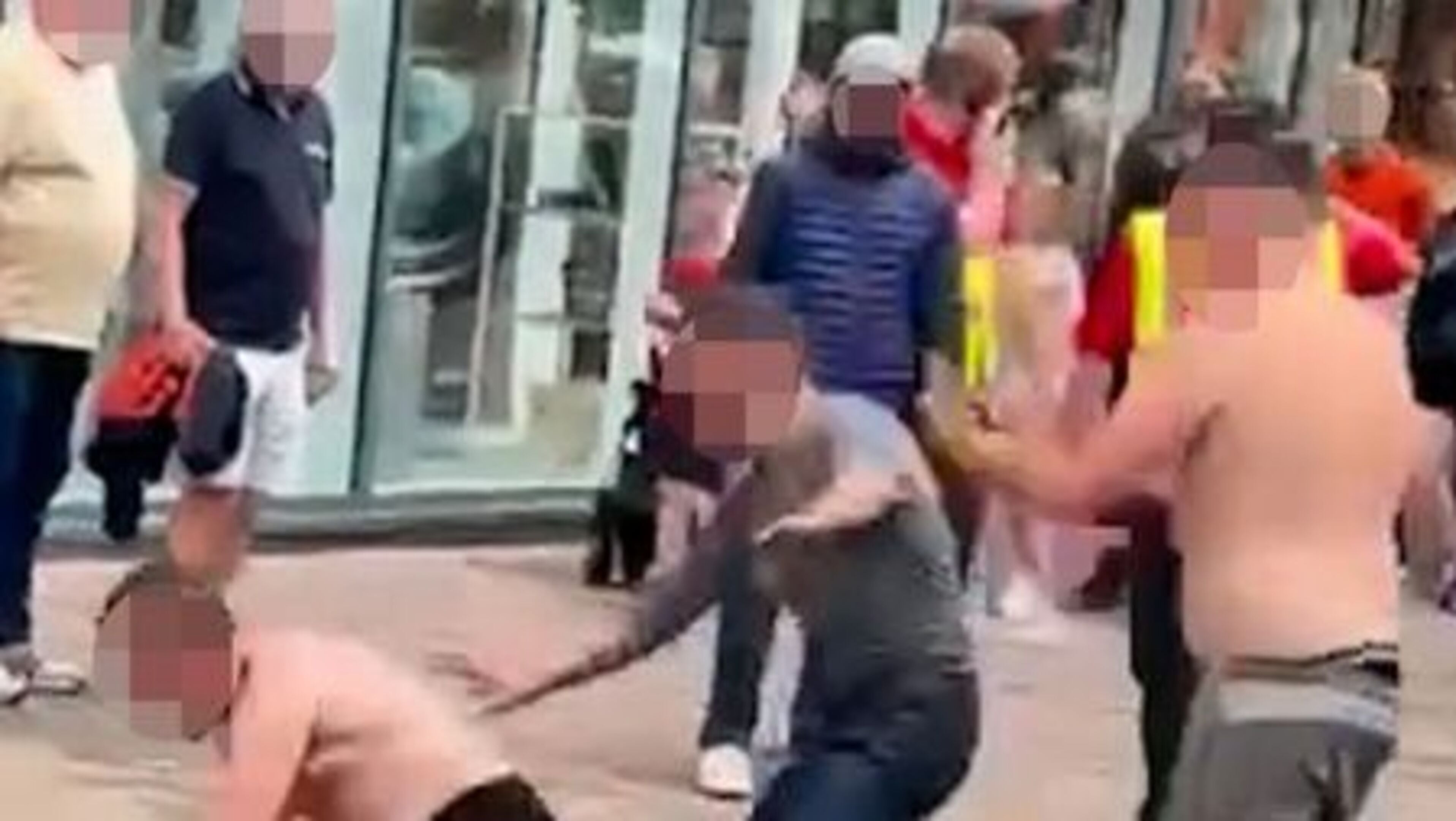 MLA condemns ‘bare-knuckle’ brawl in Belfast city centre as Fleadh crowds look on