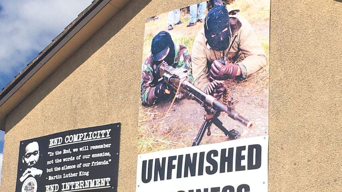 Strabane gunmen mural 'an insult to victims of IRA' | Belfast Telegraph