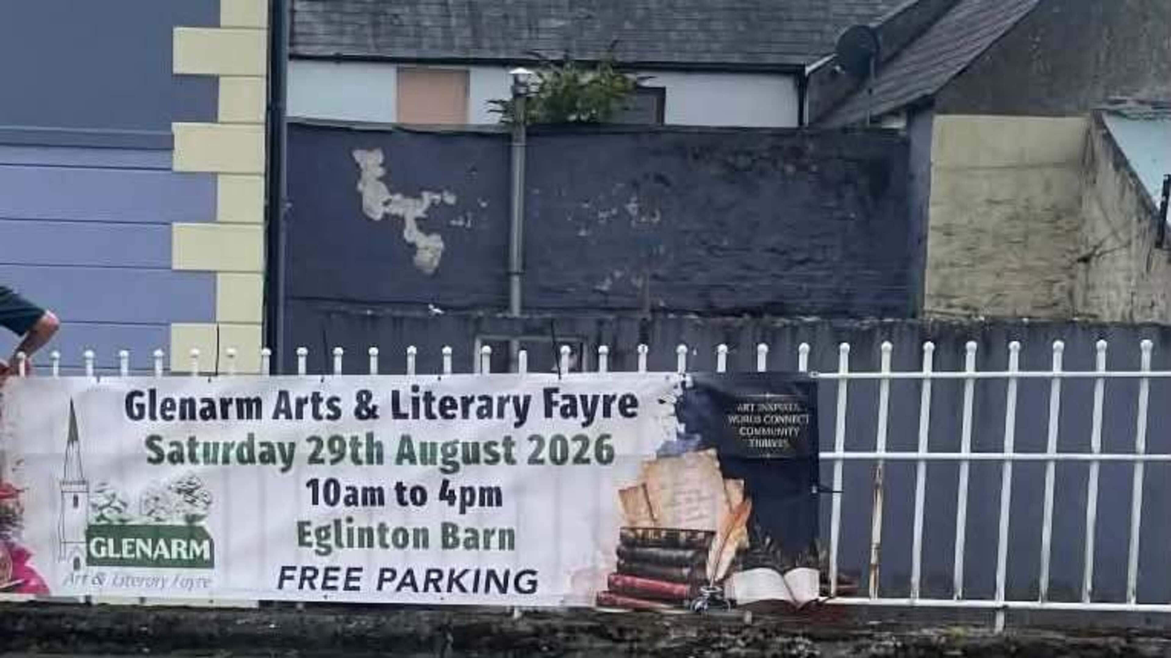 Councillor brands roads officials ‘vandals’ after Glenarm festival banners taken down without warning