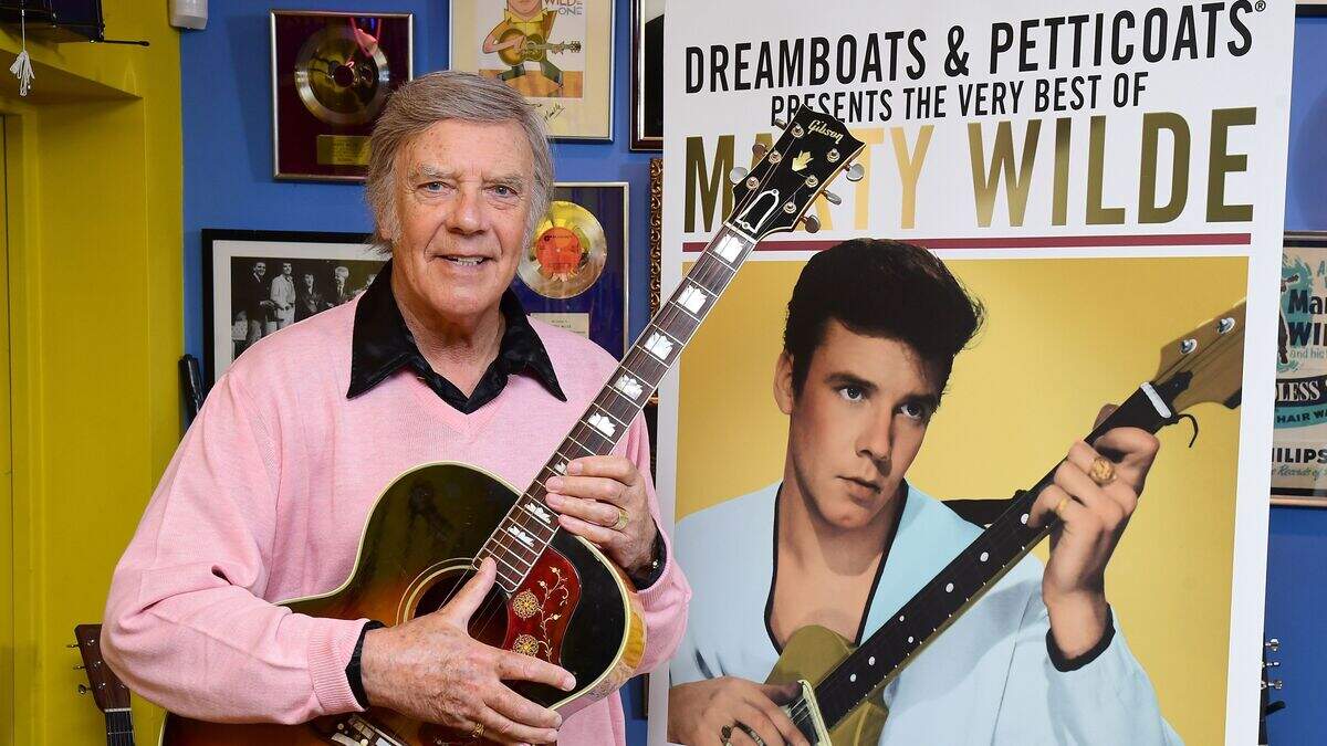 Marty Wilde ‘thrilled to bits’ to score first top 10 with greatest hits ...