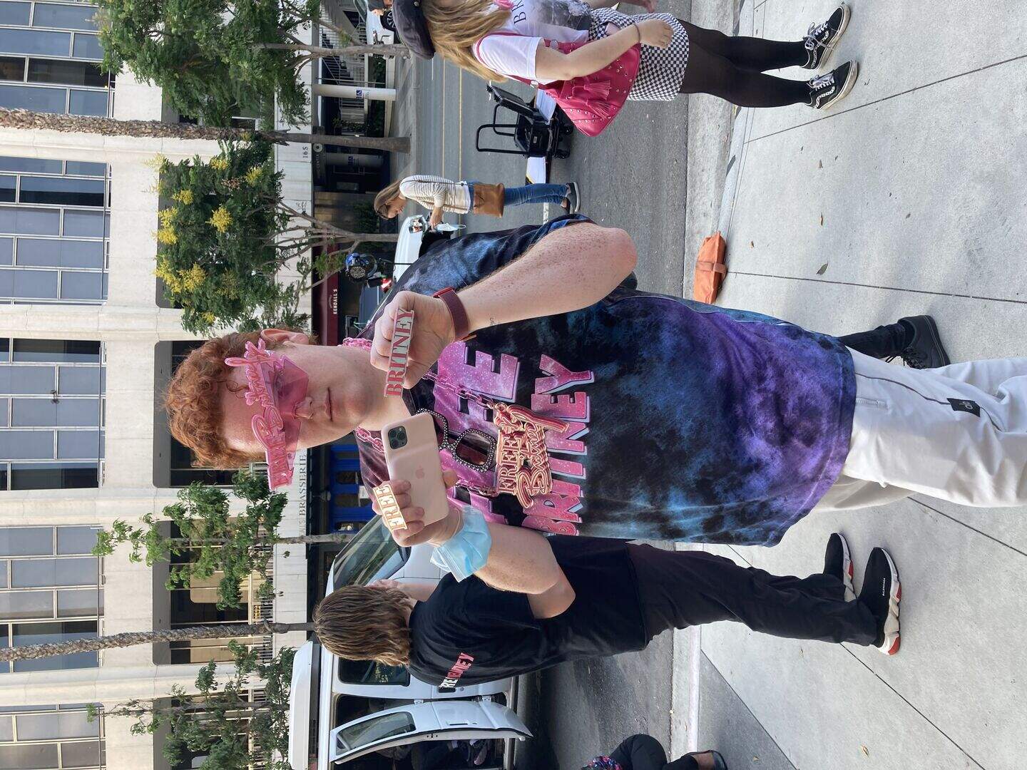 Jubilant Britney Spears fans celebrate singer’s legal victory outside ...
