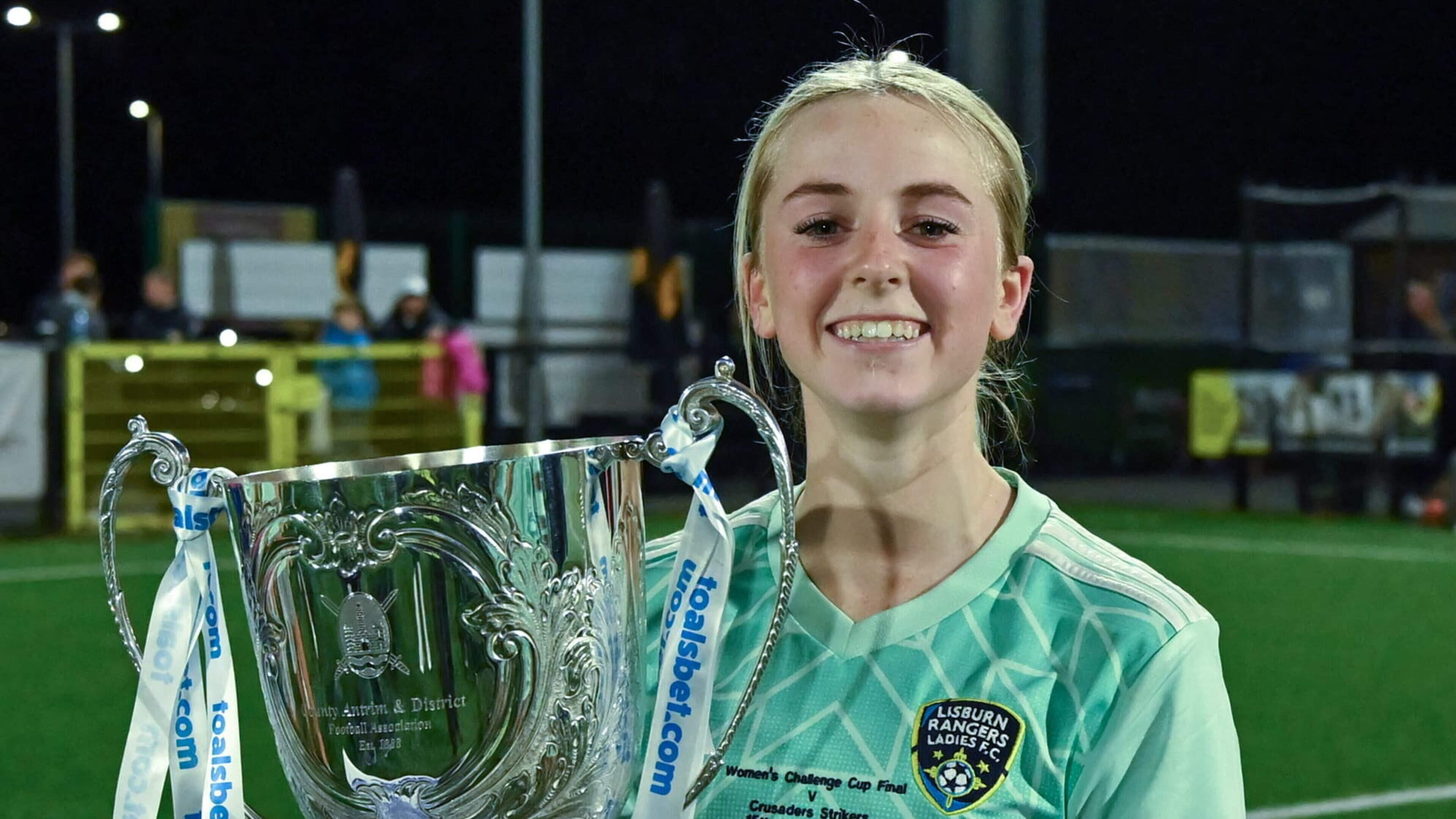 Ellie-Mae Dickson is the Final hero again as Lisburn Rangers savour second successive County Antrim Cup triumph