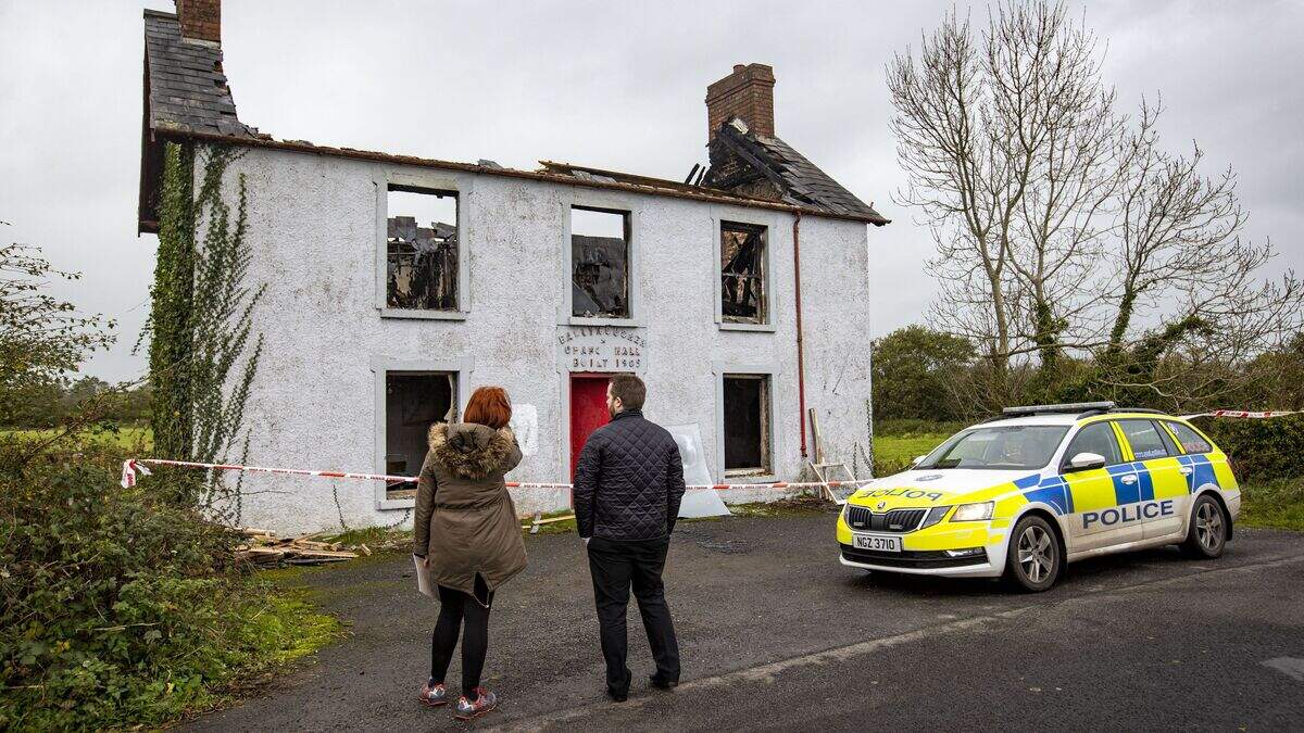 Fire at Orange Hall treated as hate crime | Belfast Telegraph