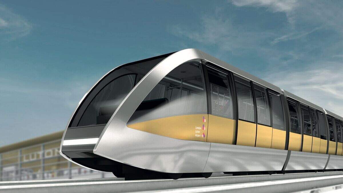 Work begins on new light railway at Luton Airport | Belfast Telegraph