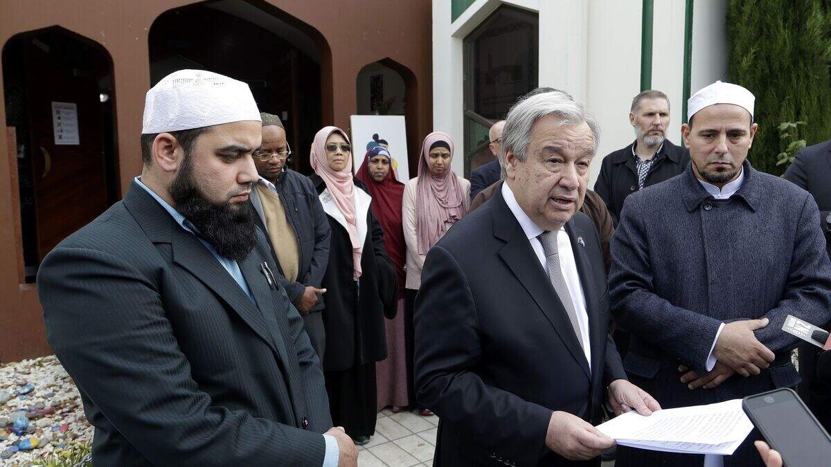UN leader visits New Zealand mosques where 51 were killed | Belfast ...