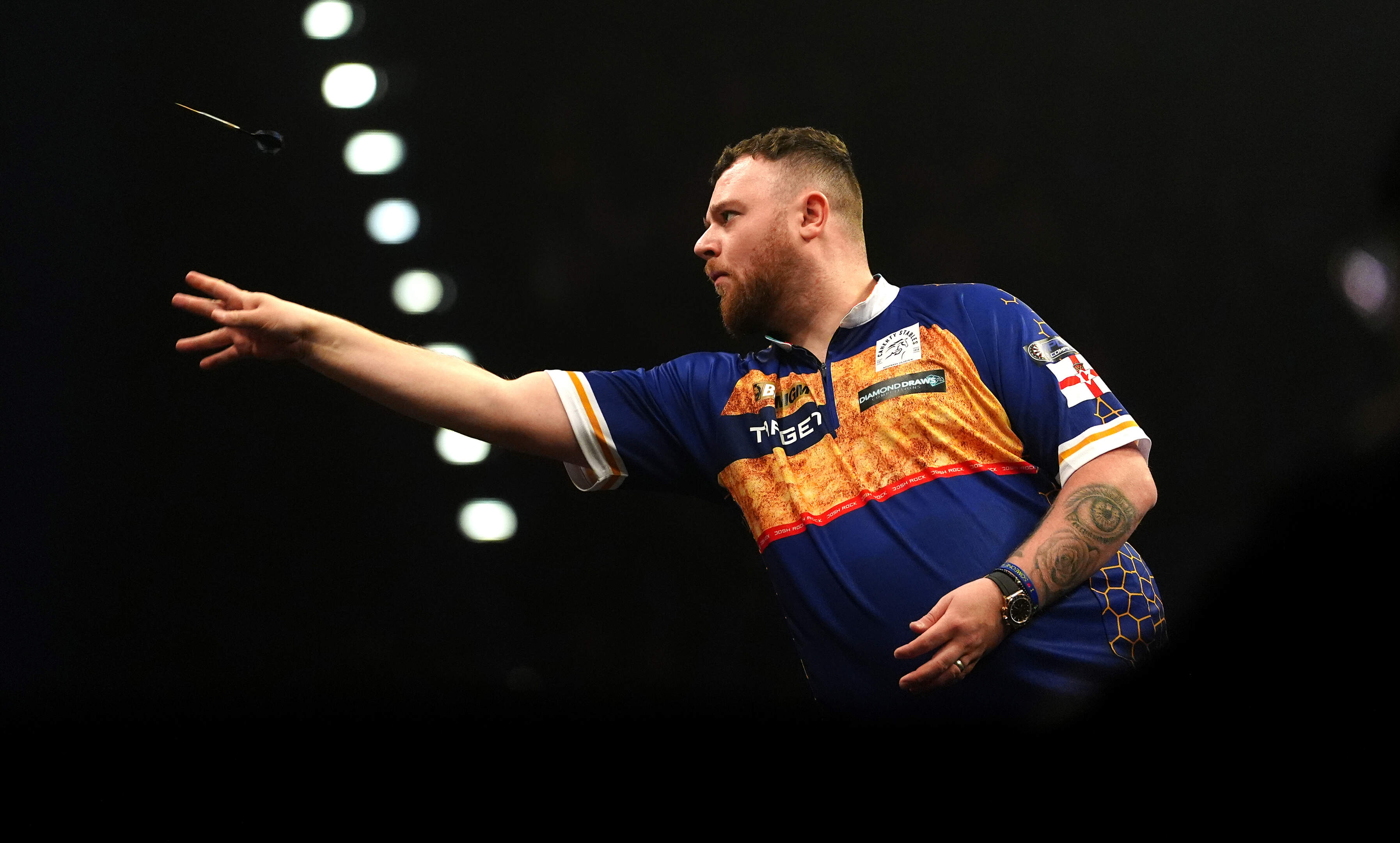Josh Rock vows he will only improve after overcoming opening night nerves to reach second round of World Matchplay