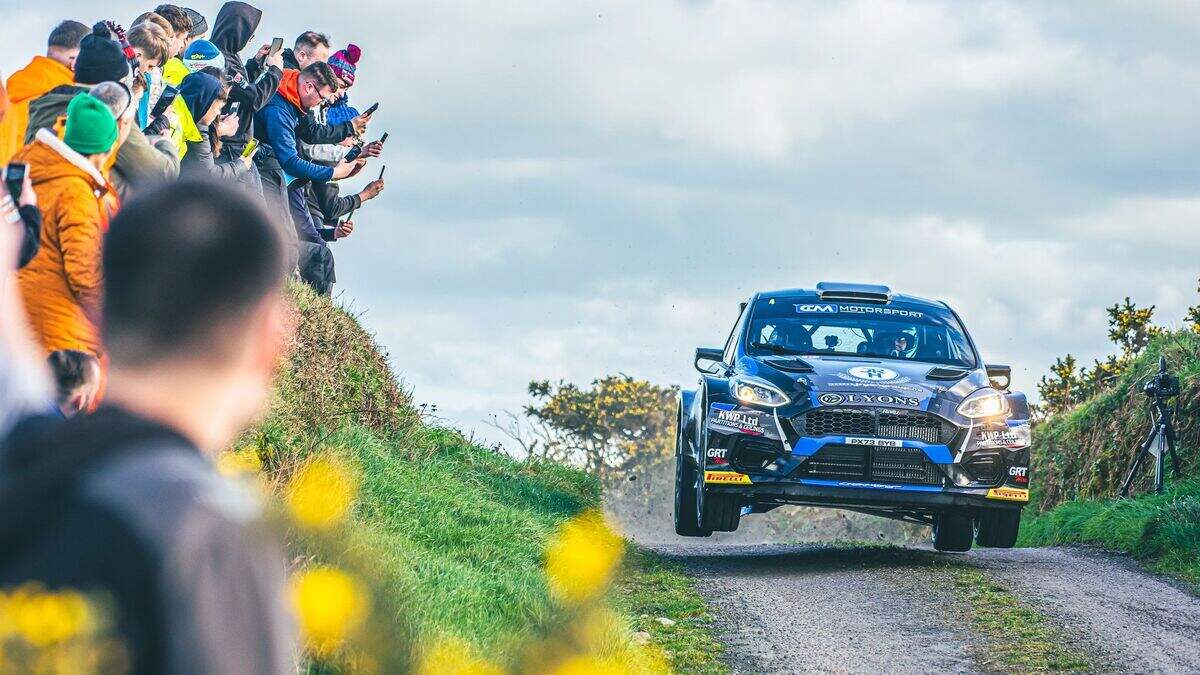 Matt Edwards plotting a first ever Rally of the Lakes victory in the ...