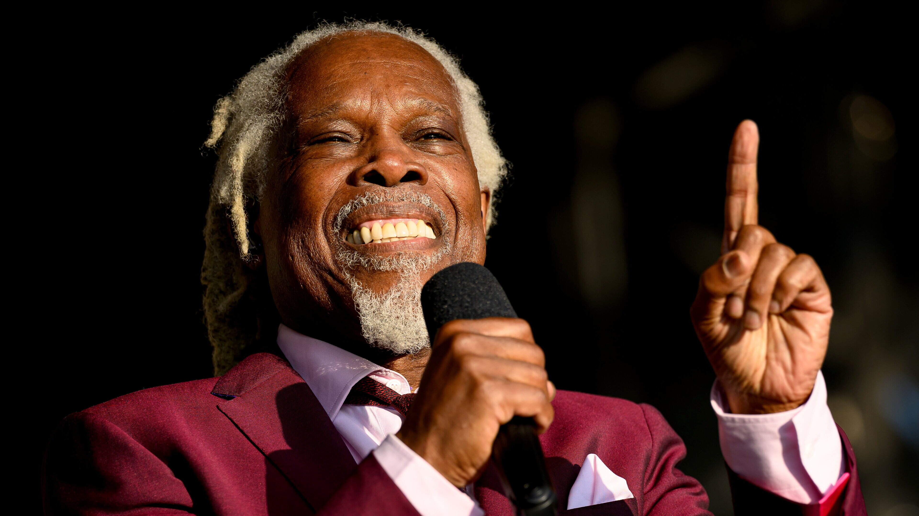 Why singing legend Billy Ocean is thankful to Irish League side: ‘That’s good of them’