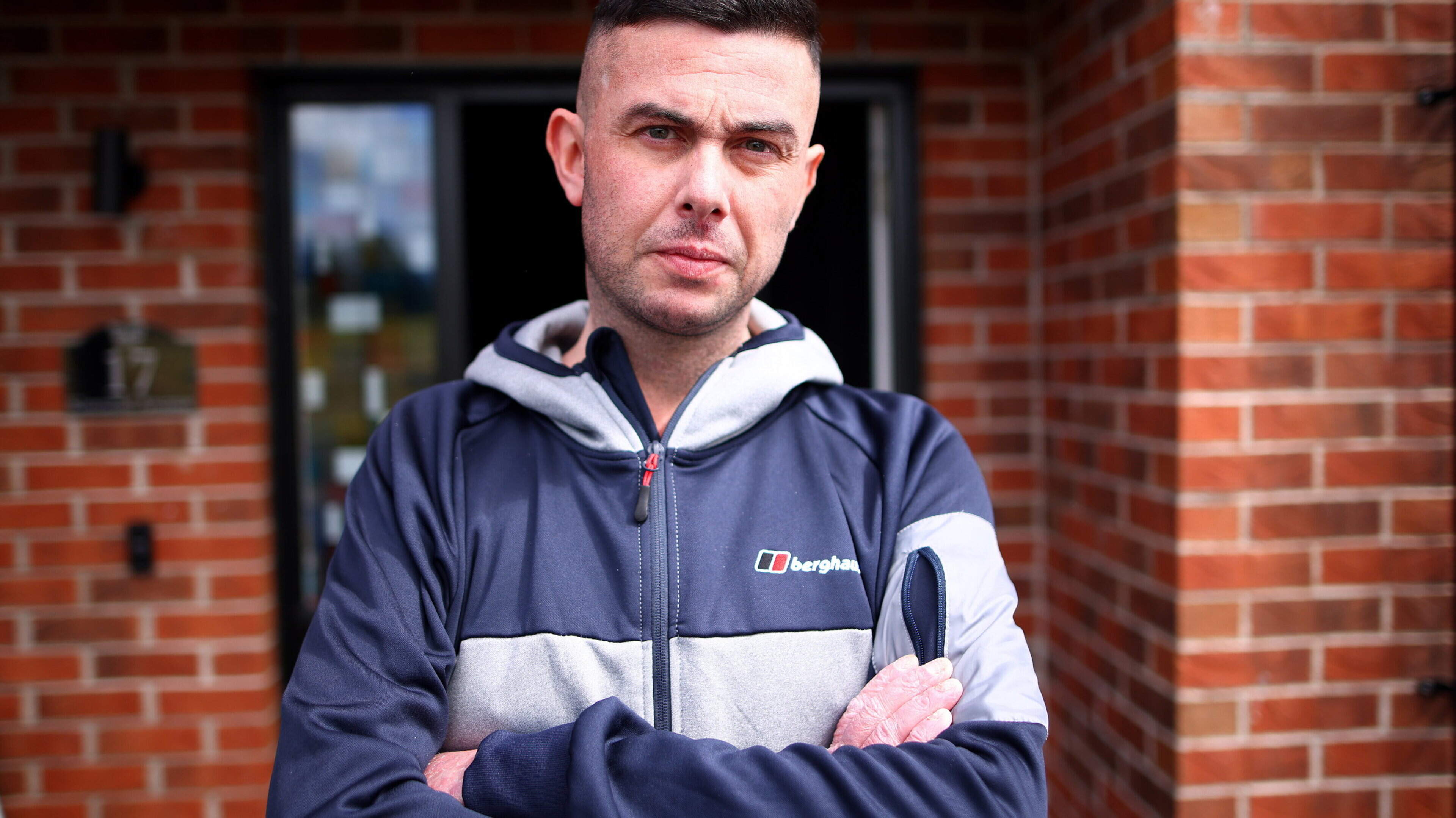 Darren Devlin witnessed the horrific knife attack in north Belfast © Peter Morrison