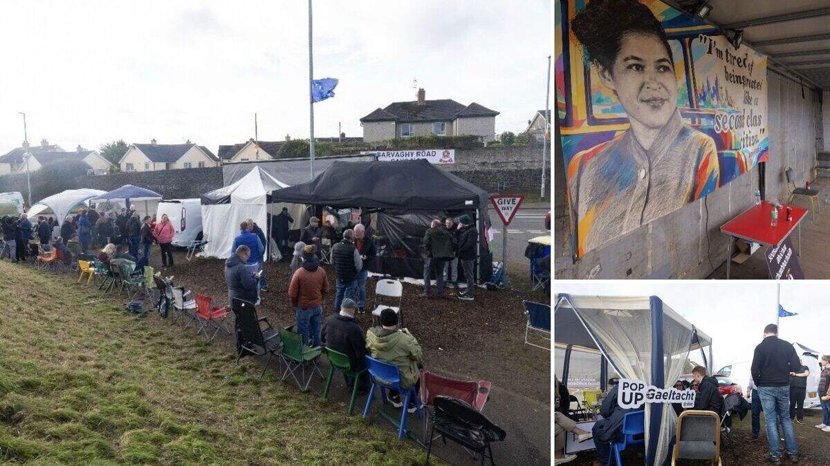 Tents, rallies and rival events as Drumcree standoff rolls on with little end in sight