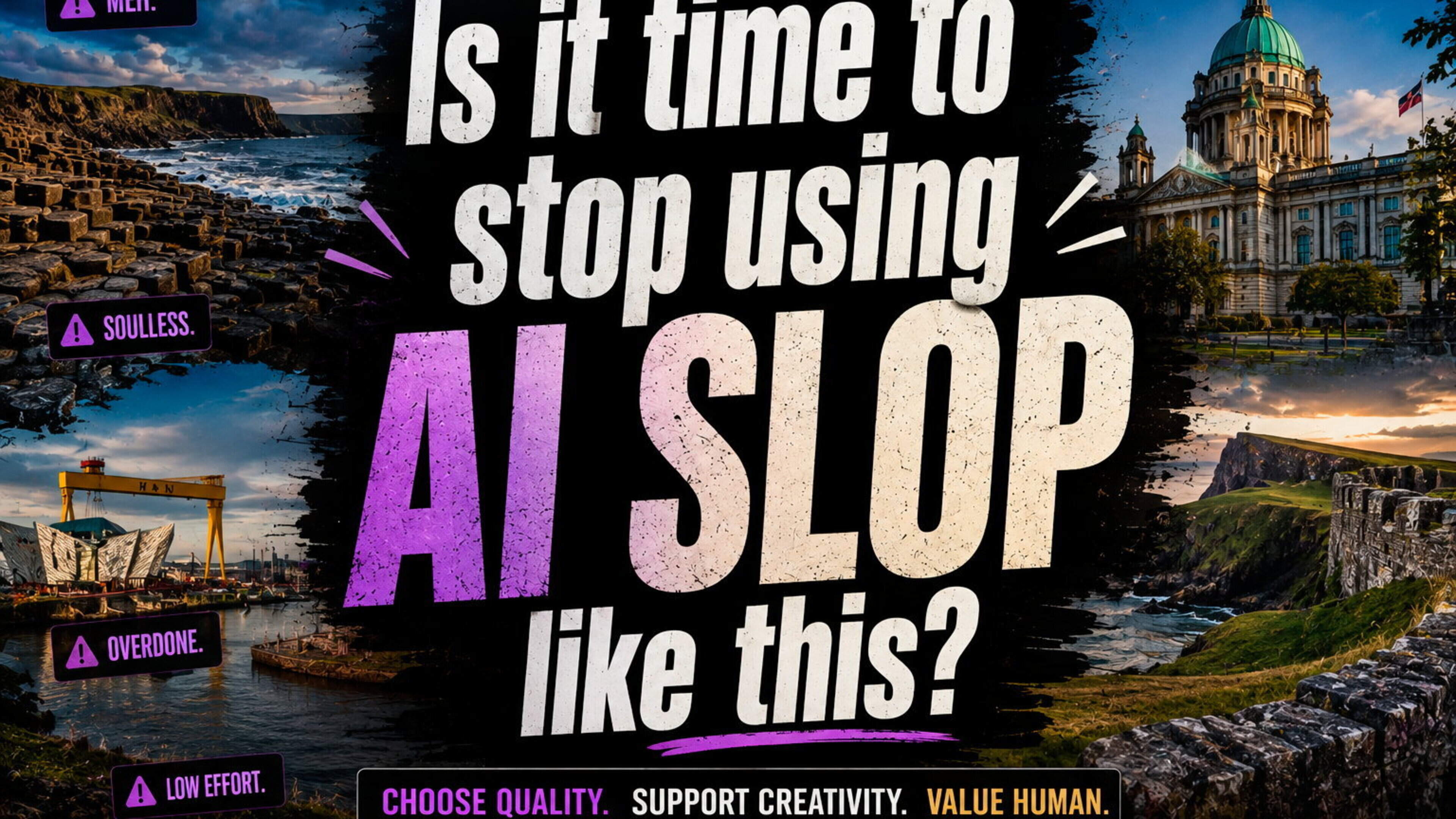 Is it time restaurants and bars called time on the use of ‘AI slop'?
