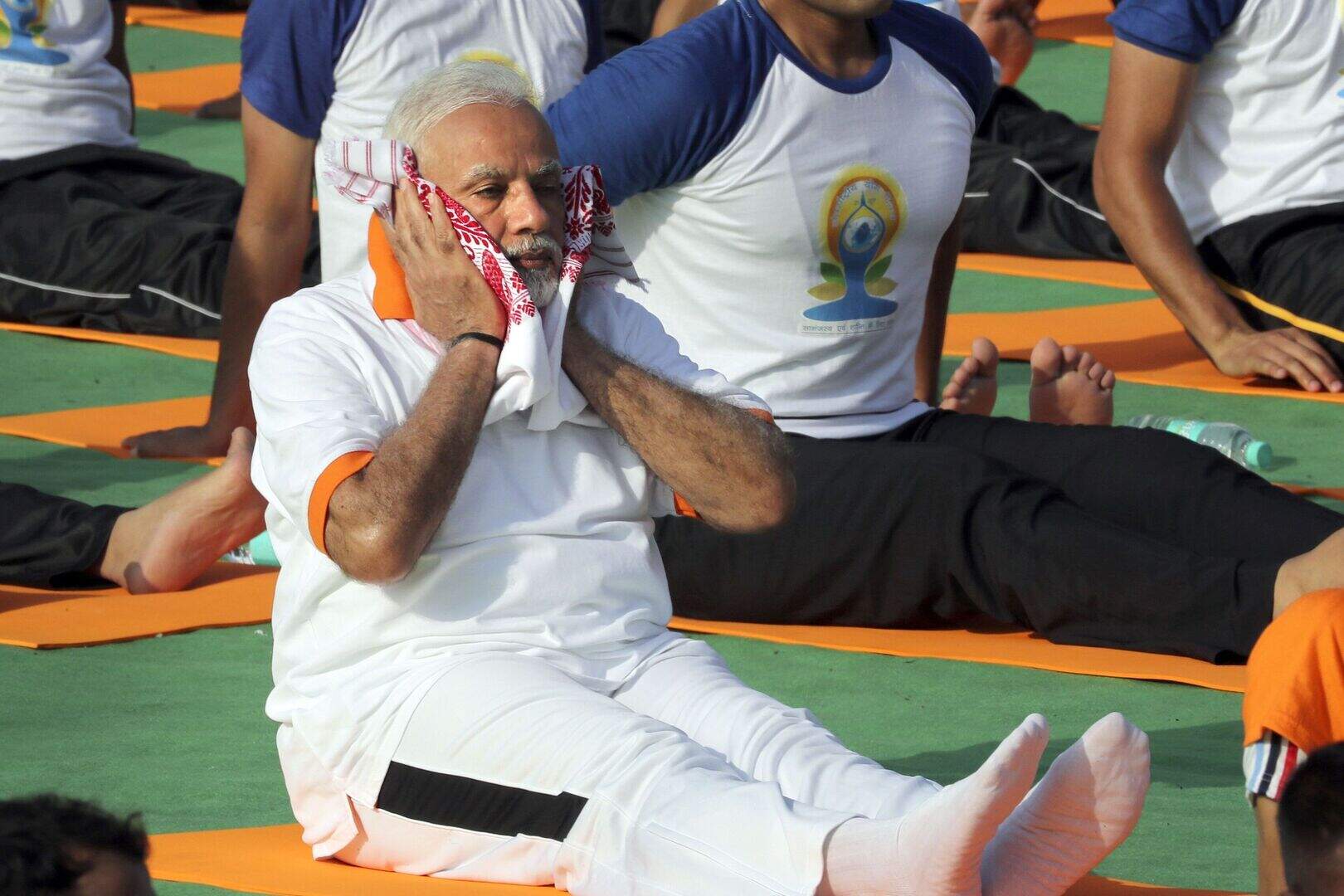 Indian PM marks world yoga day with plea to celebrate country’s culture ...