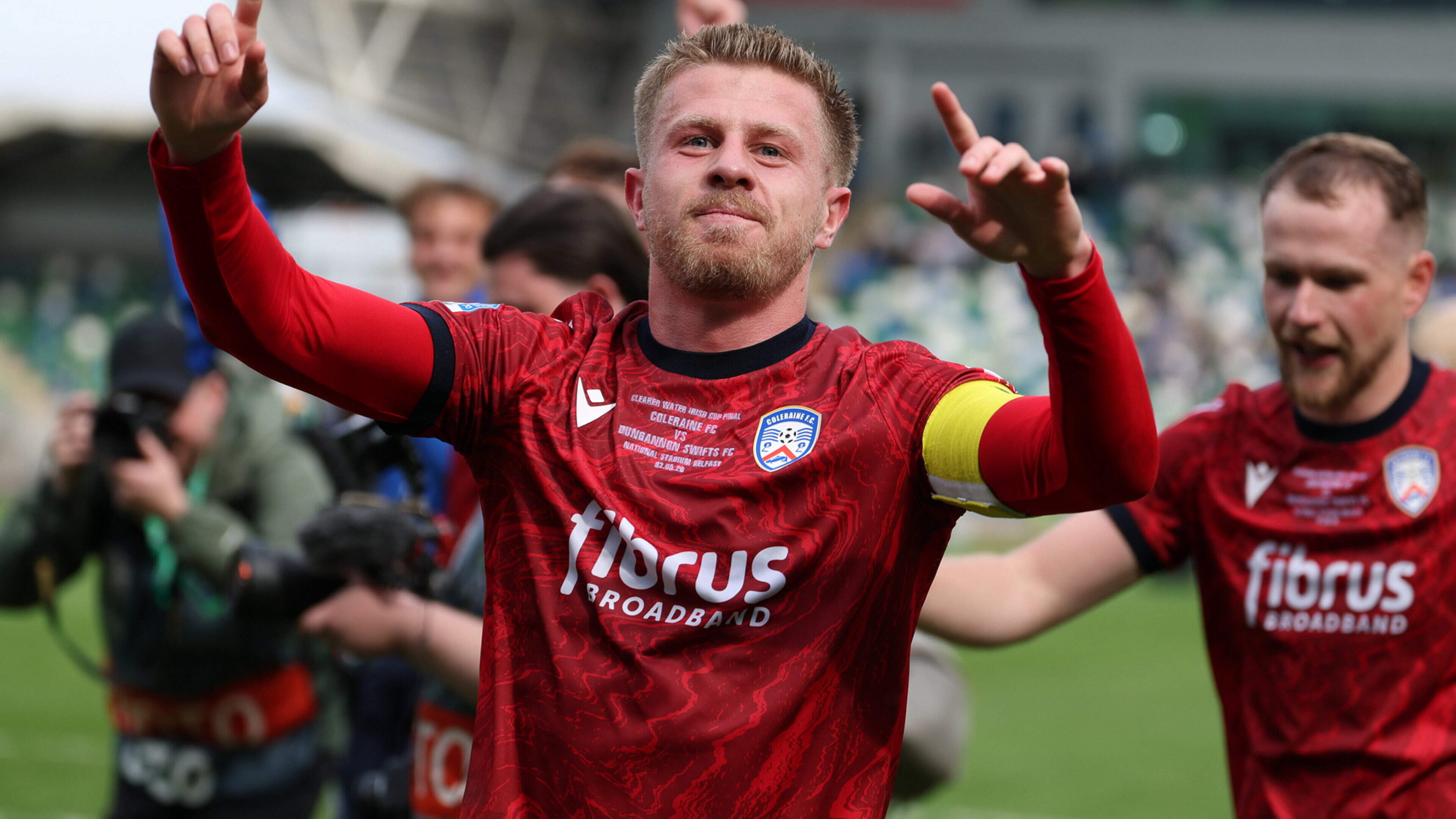 We’re only getting started, vows hometown hero who captained Coleraine to Irish Cup glory