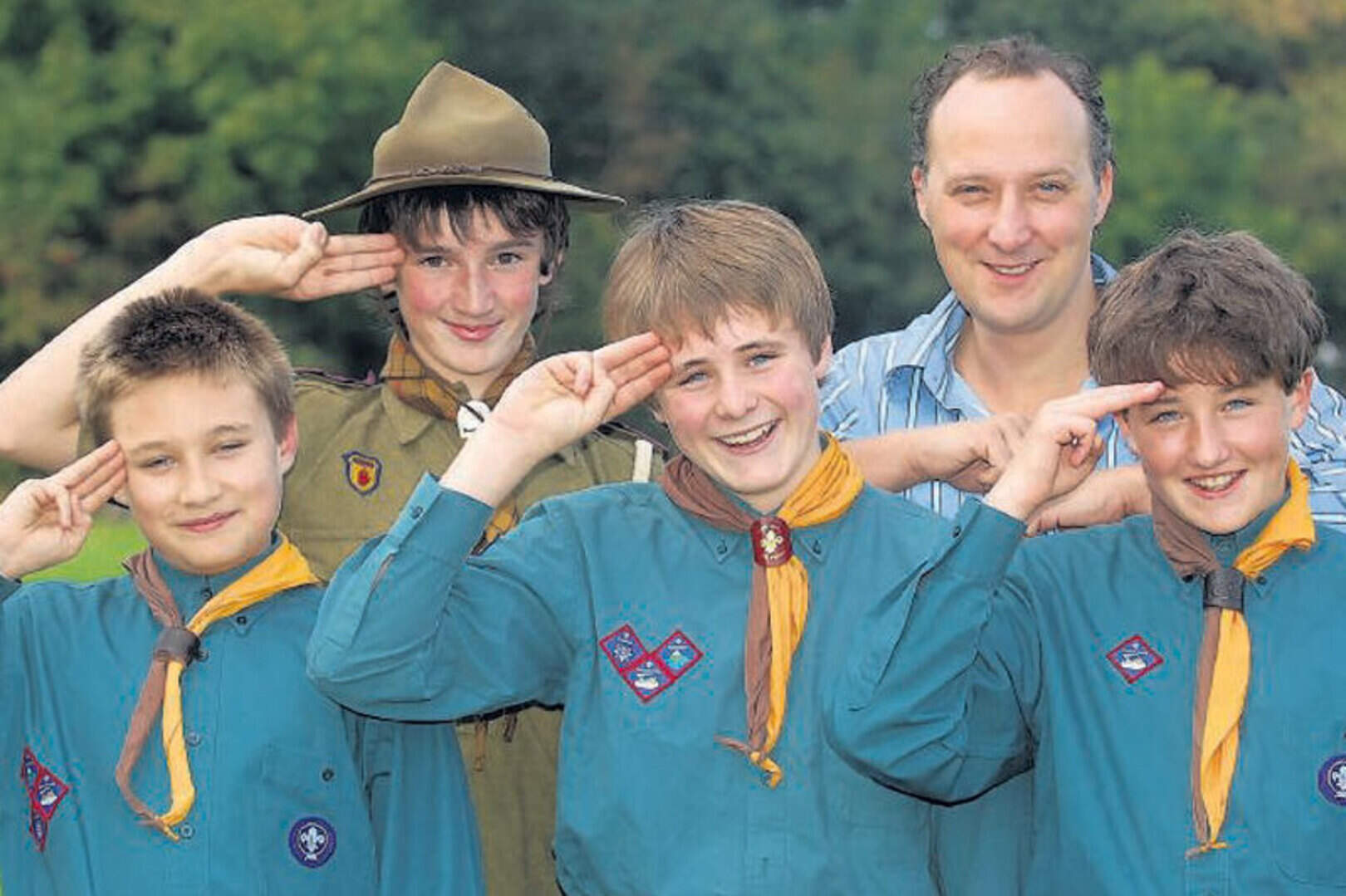 Corry dibs with scouts | Belfast Telegraph