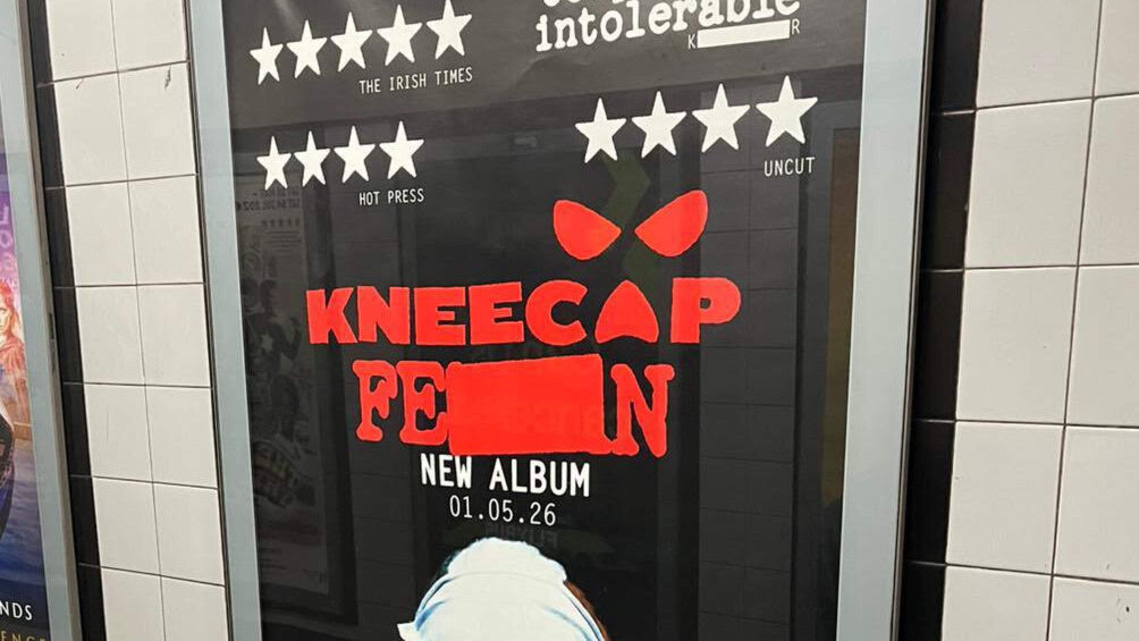 Transport for London insists ‘we did not request any changes’ after Kneecap say poster was censored