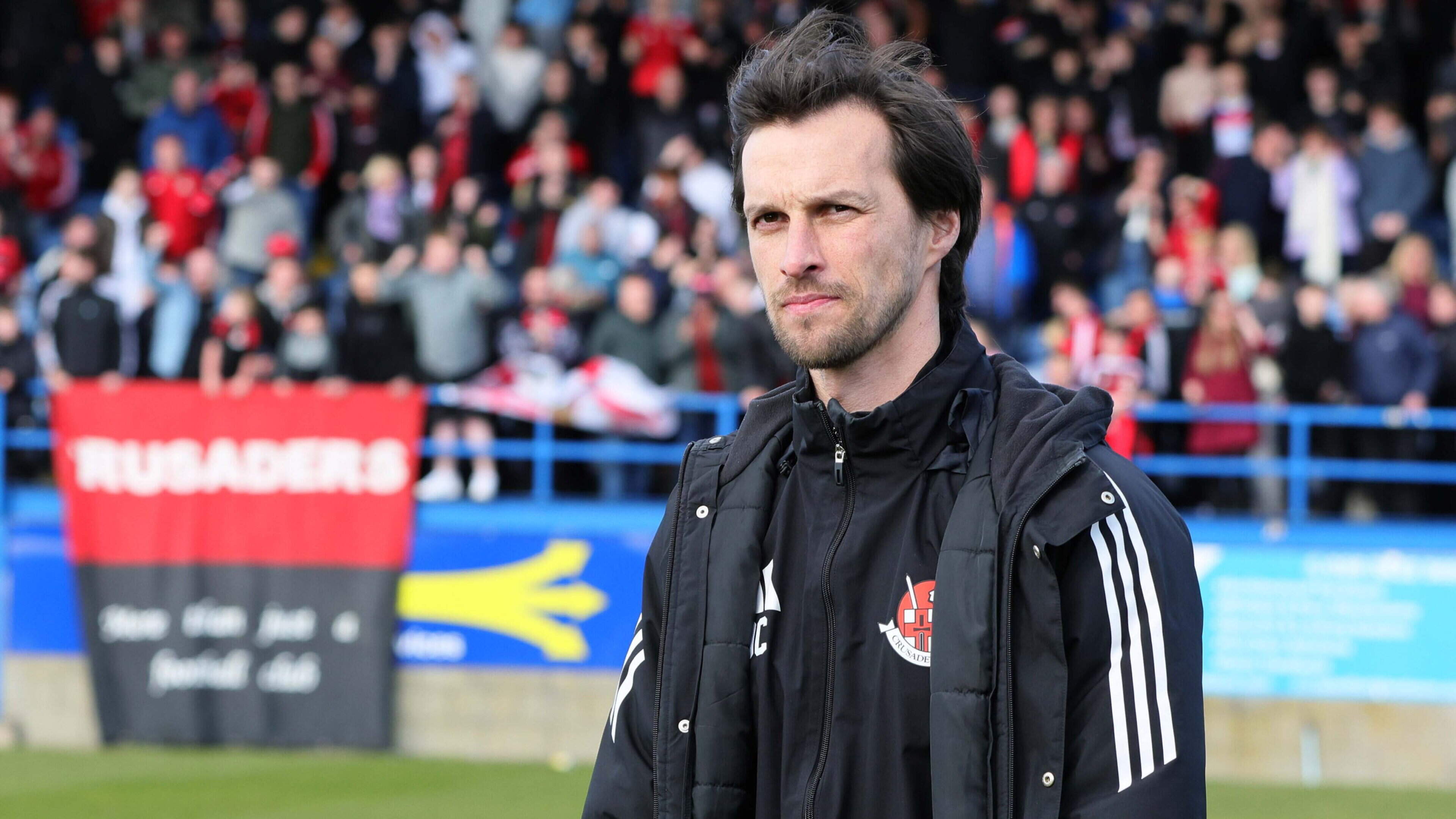 Crusaders’ Premiership status is on the line as they head into crucial Play-off against Annagh United without two key players