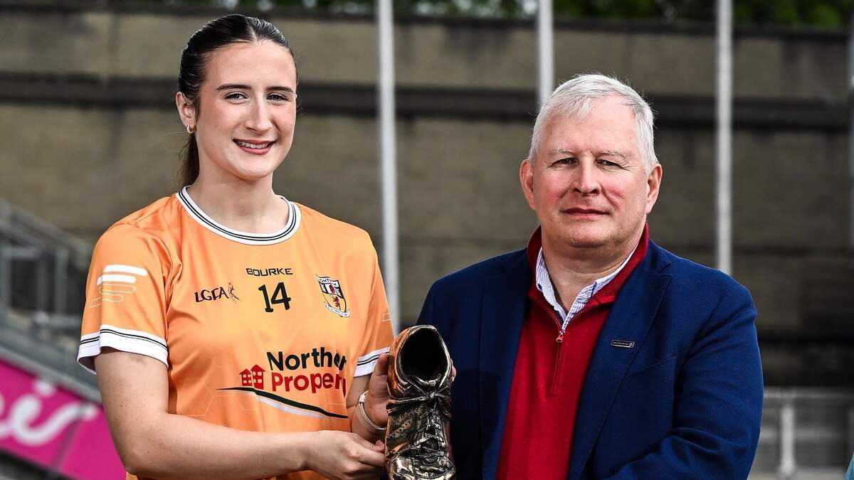 Antrim's All-Ireland Junior Championship final hero caps stunning season by claiming Golden Boot title