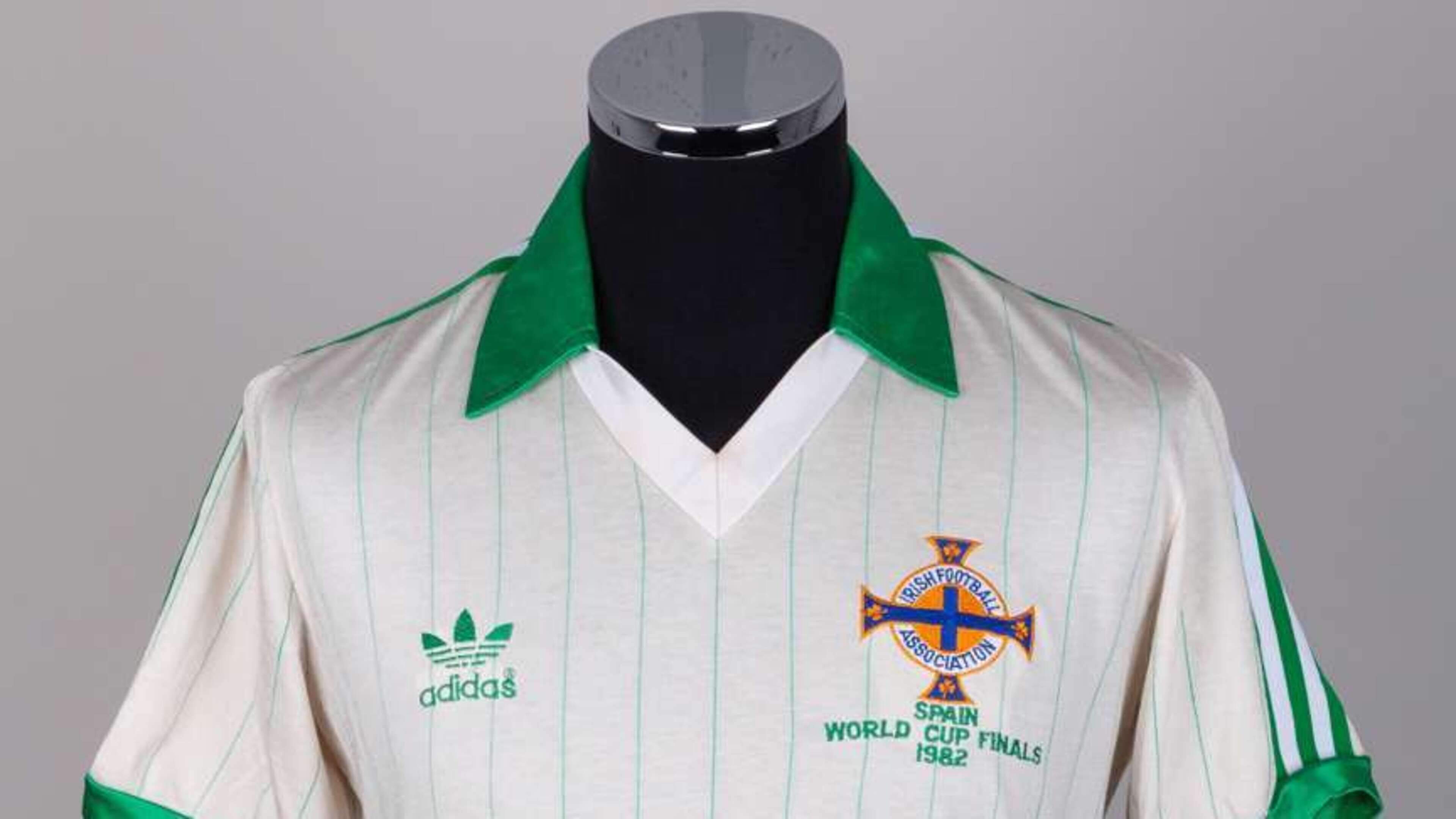 Historic Norman Whiteside shirt to headline World Cup memorabilia auction as 1982 jersey goes under the hammer