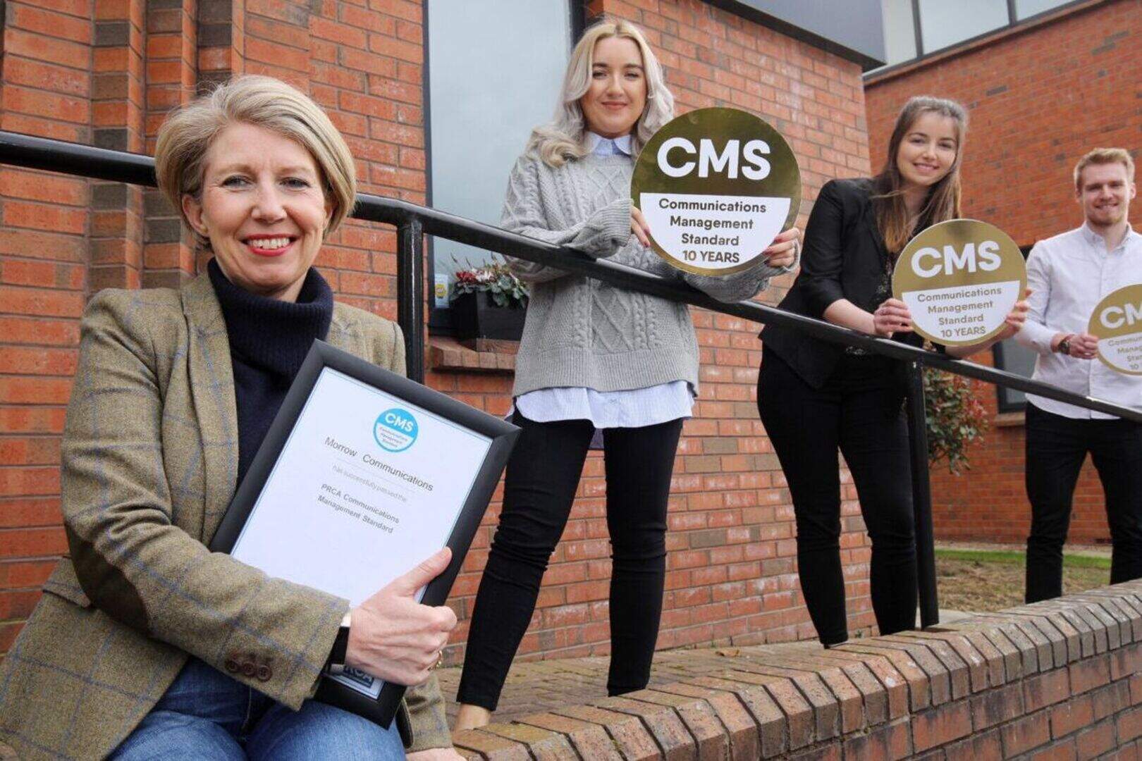 Award: Morrow Communications sets the gold standard | Belfast Telegraph