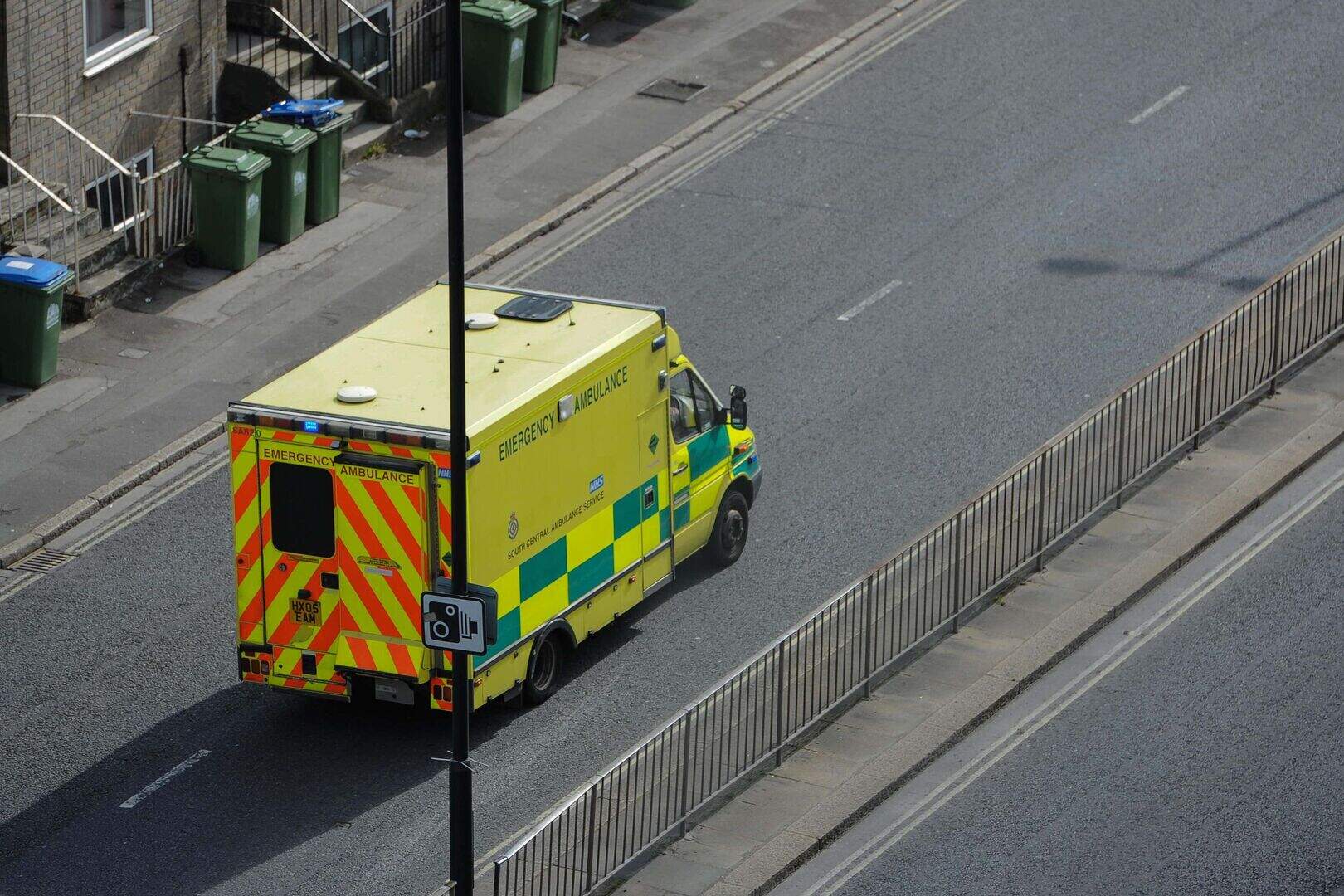 Man causes ambulance crash after trying to hack paramedic’s ear off ...
