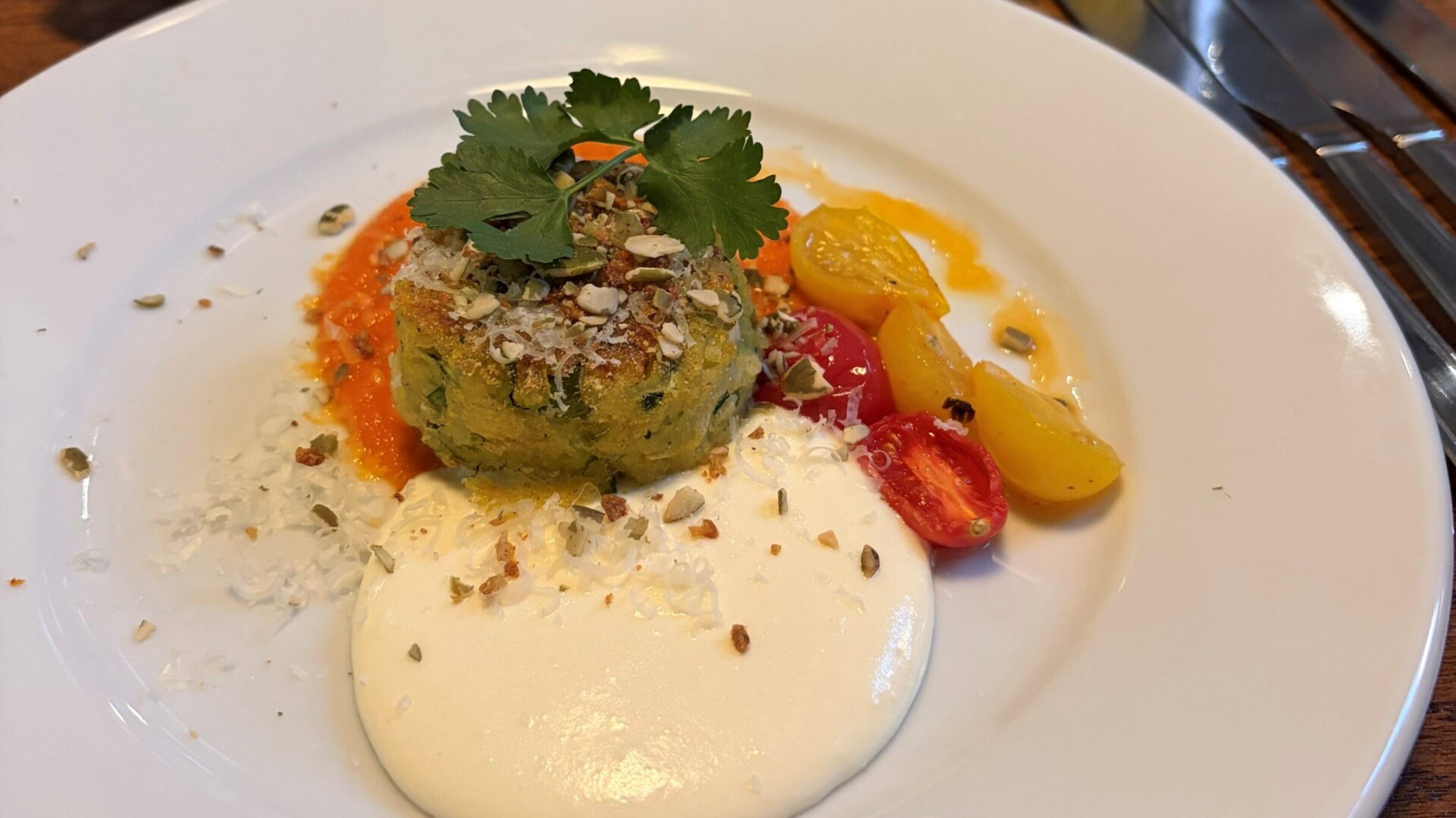Restaurant review: At surprising jail-distillery setting, McIntyre presents eyebrow-raising menu to match