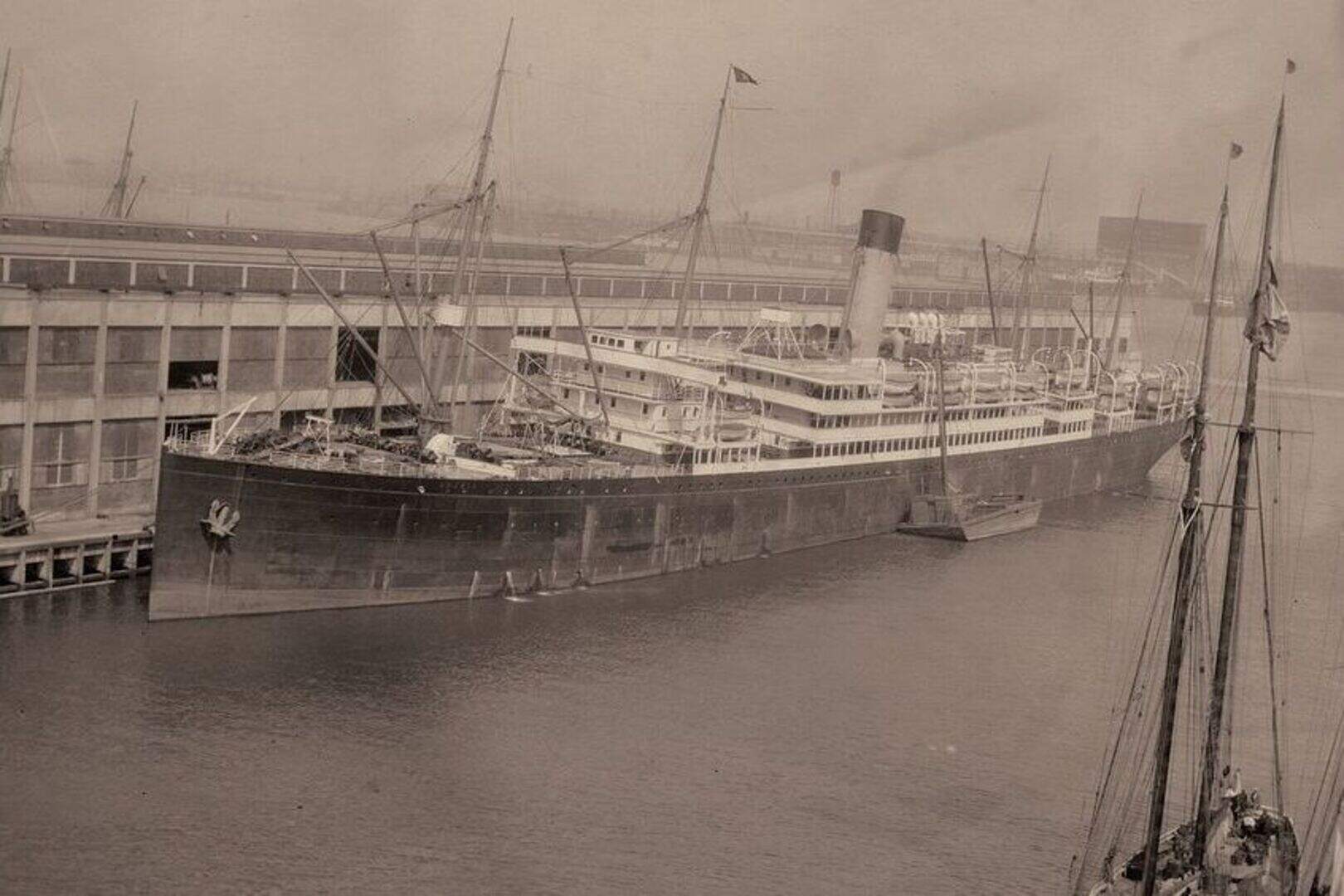 Evocative model of a Belfast-built liner SS Arabic set to make waves at ...