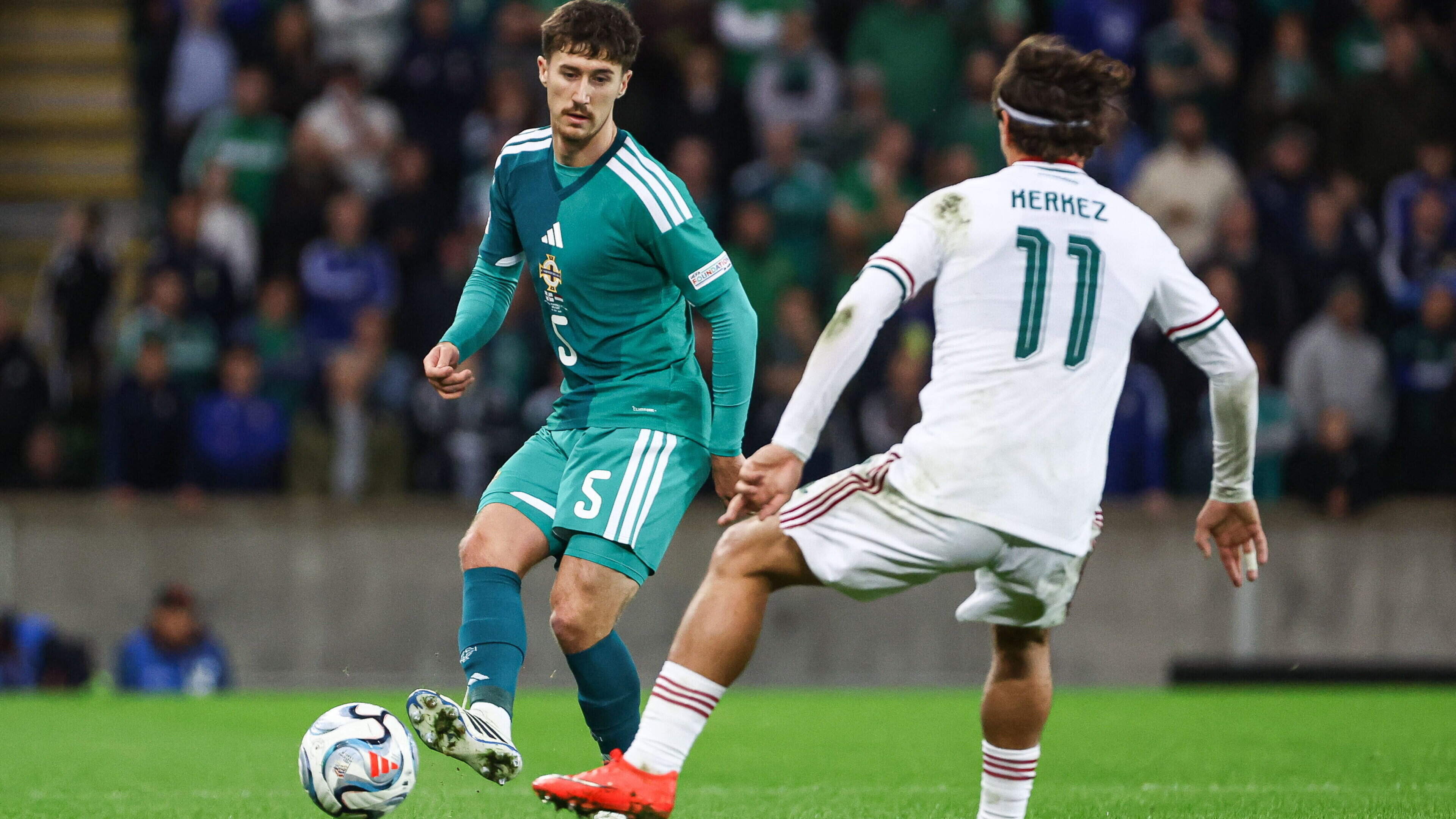 We thrive on the Windsor Park atmosphere, declares Trai Hume ahead of Georgia duel