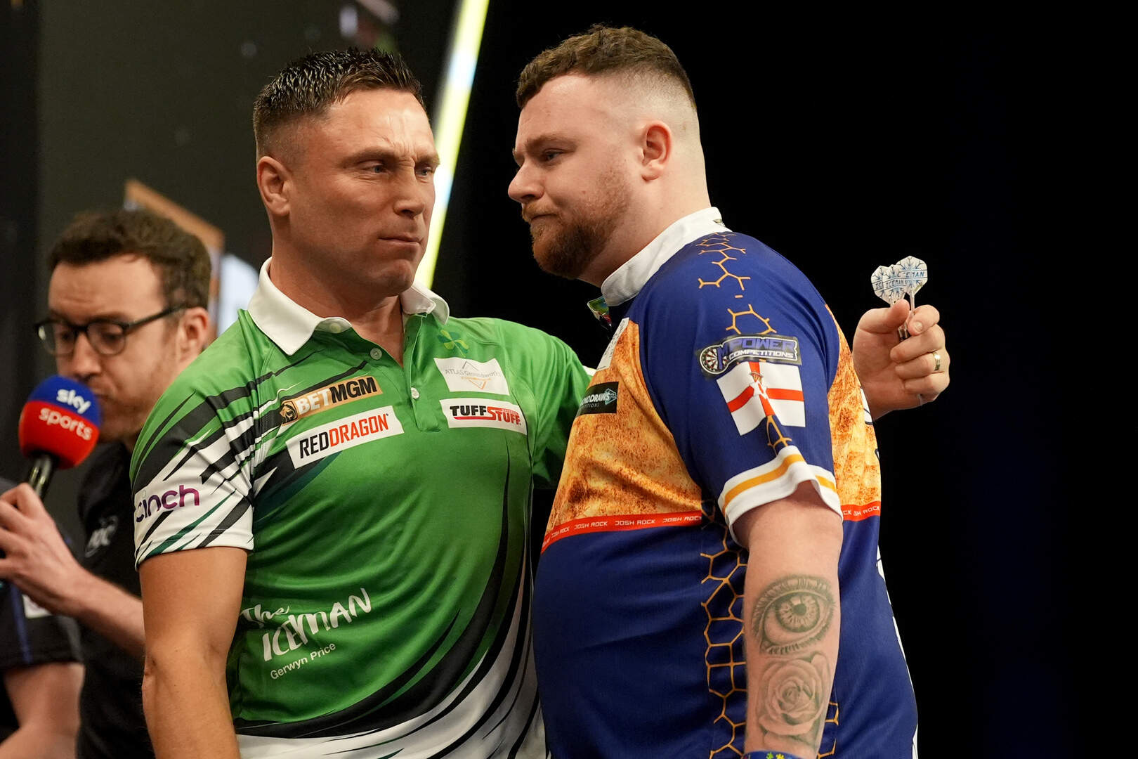 Broughshane’s Josh Rock booed by Dublin crowd as Gerwyn Price piles on ...