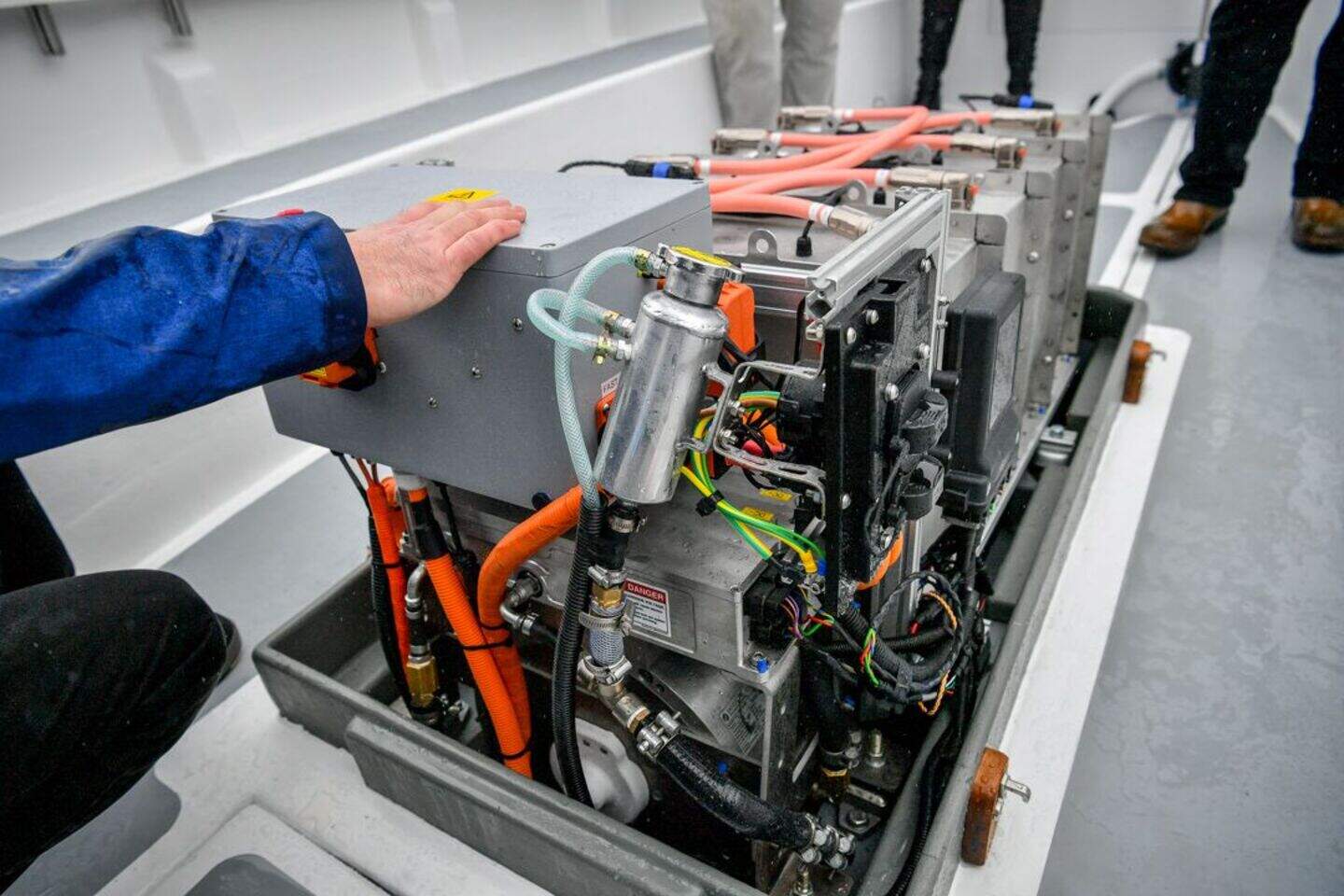 UK’s first sea-going electric ferry takes to the water | Belfast Telegraph