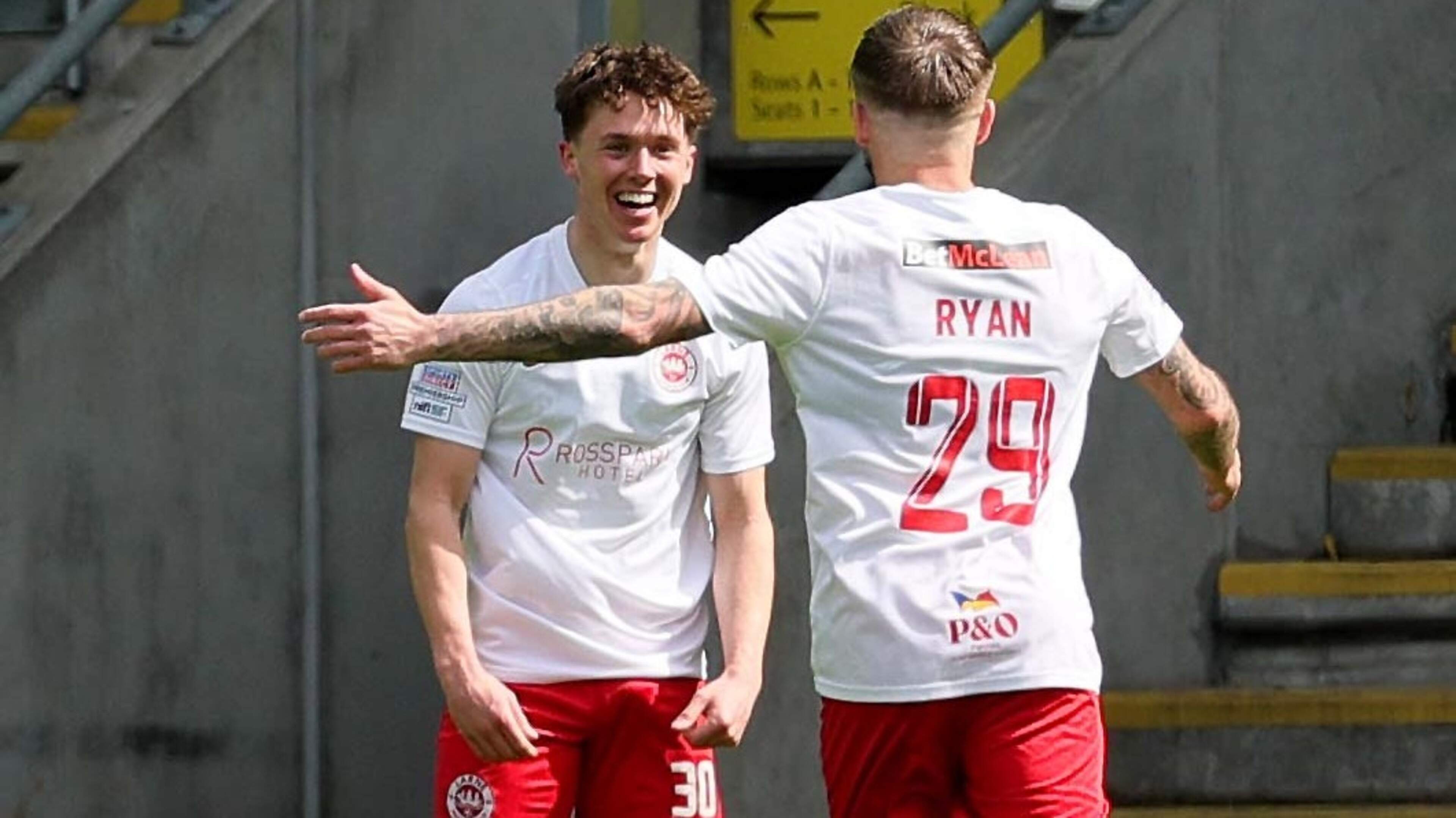 ‘It was important we took care of business’: Gary Haveron relieved as win over youthful Linfield edges Larne closer to title