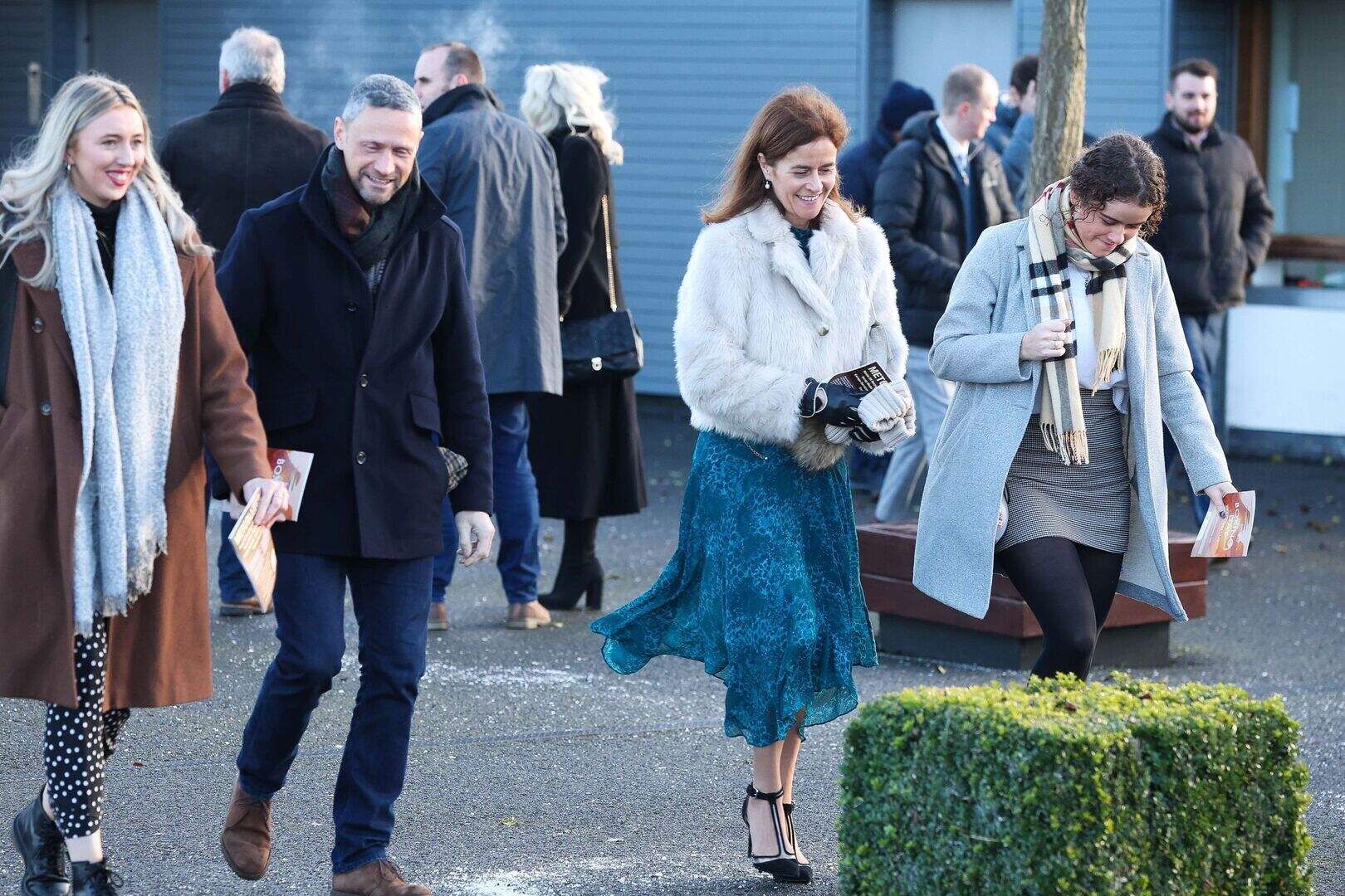 In pictures: Down Royal race-goers in their best festive dress for ...