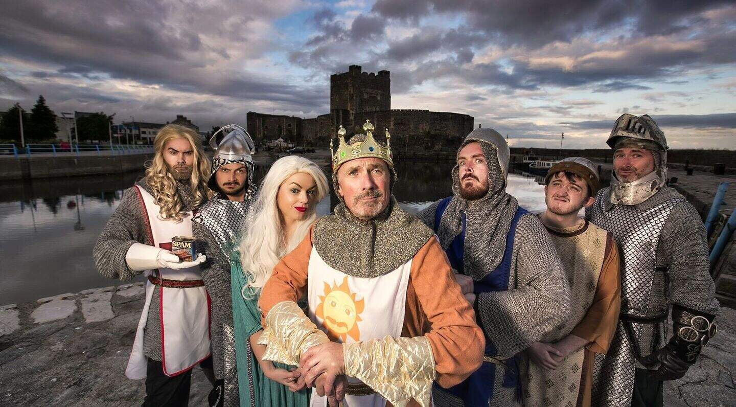Pictured: Ulster Operatic Company get ready for Spamalot at the Grand ...