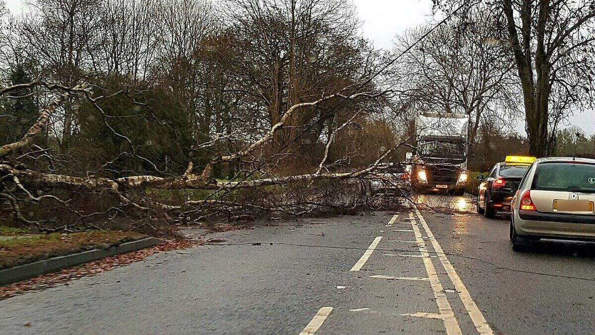 Storm Doris leaves hundreds without power in Northern Ireland as clean ...
