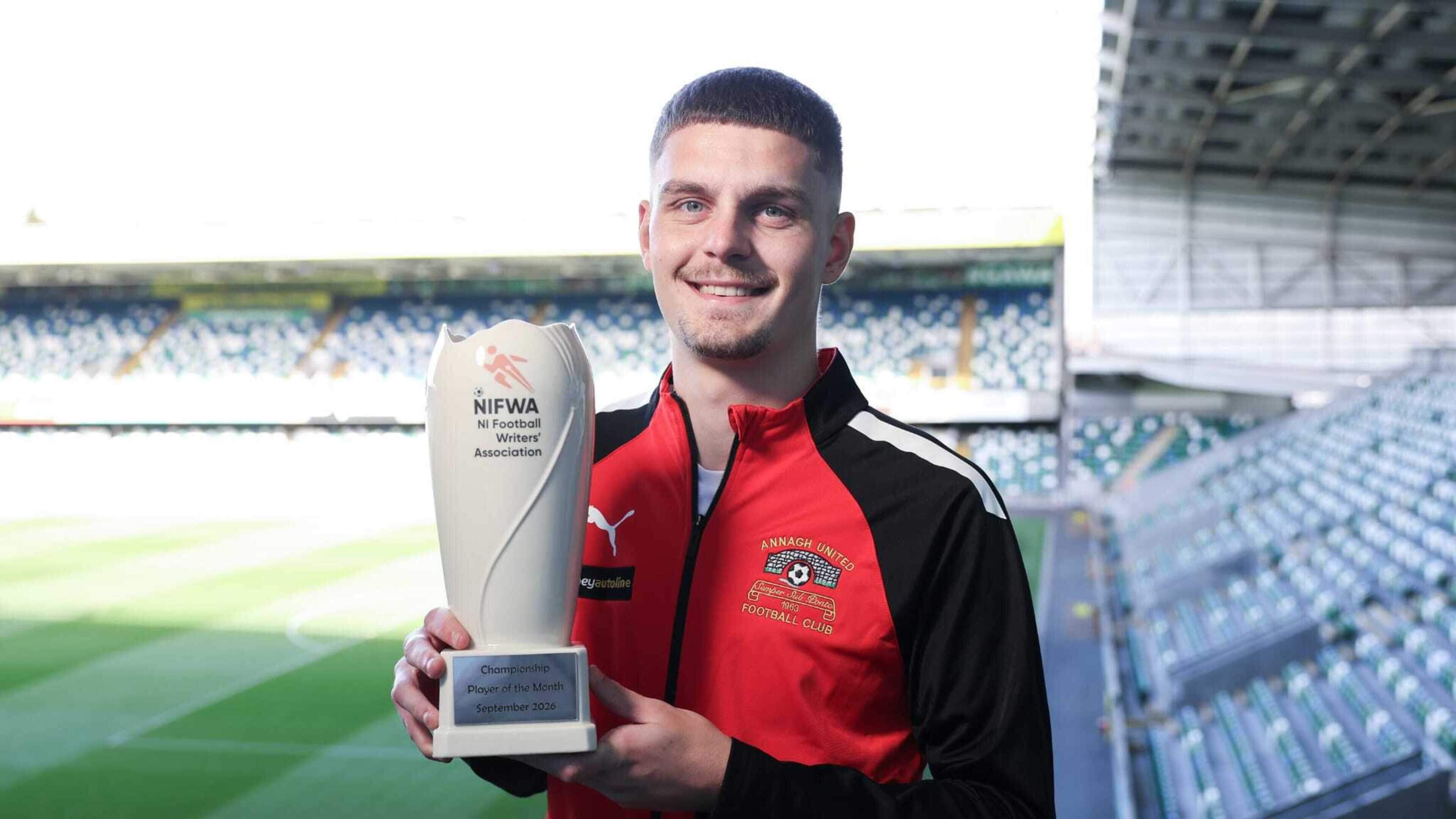 Championship Player of the Month reveals the one thing he’s desperate to avoid with Annagh United this campaign