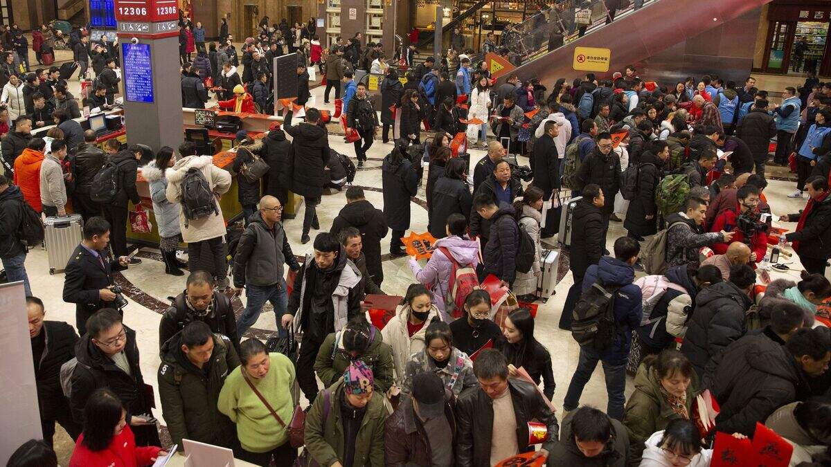 World’s biggest migration under way as China prepares for Lunar New ...