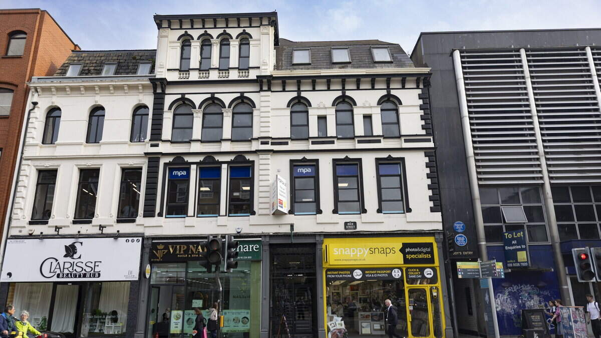 Historic Belfast city centre building with its own boxing ring on sale for offers over £2.4m