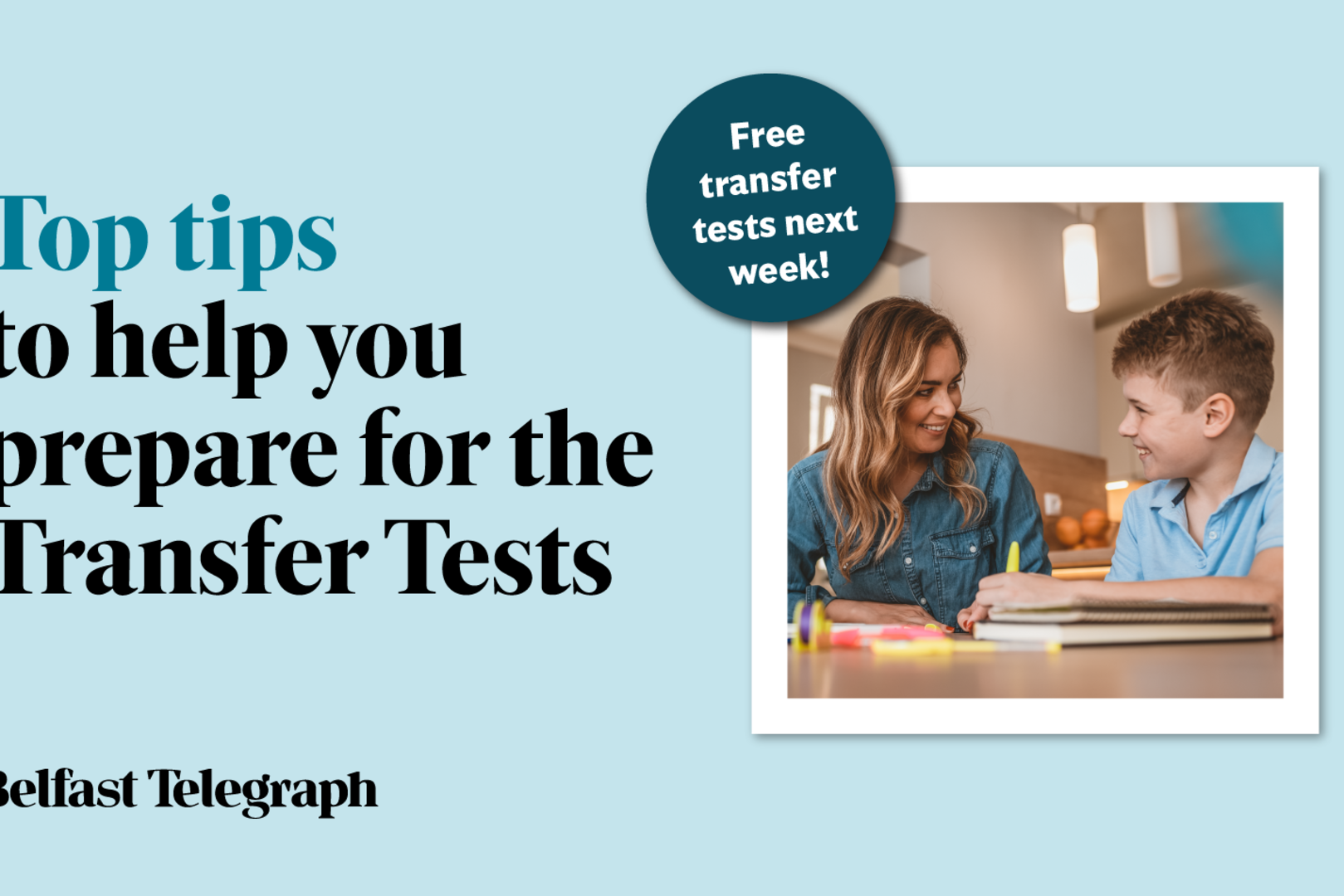 Northern Ireland Transfer Tests 2021: Top tips to help you prepare ...