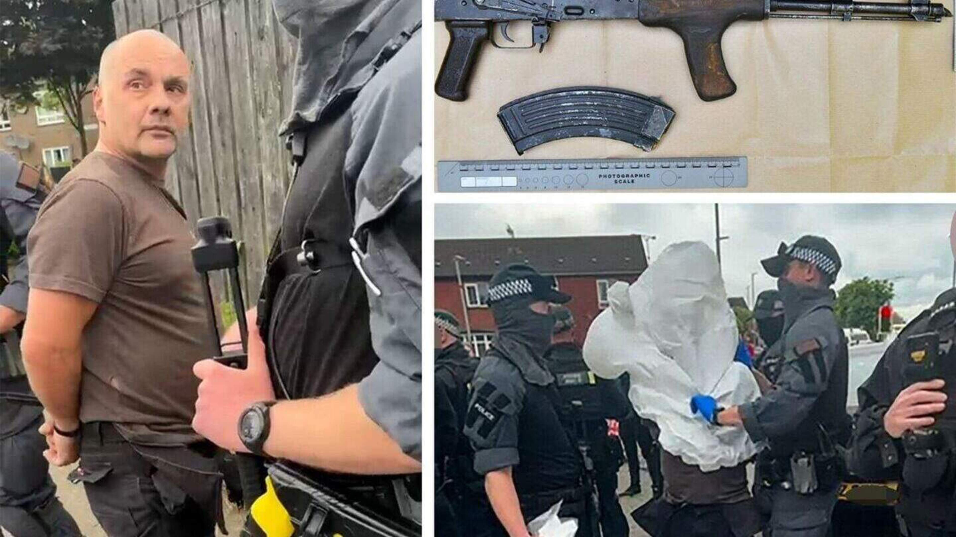 Man refused bail to visit dying father after assault rifle guilty plea