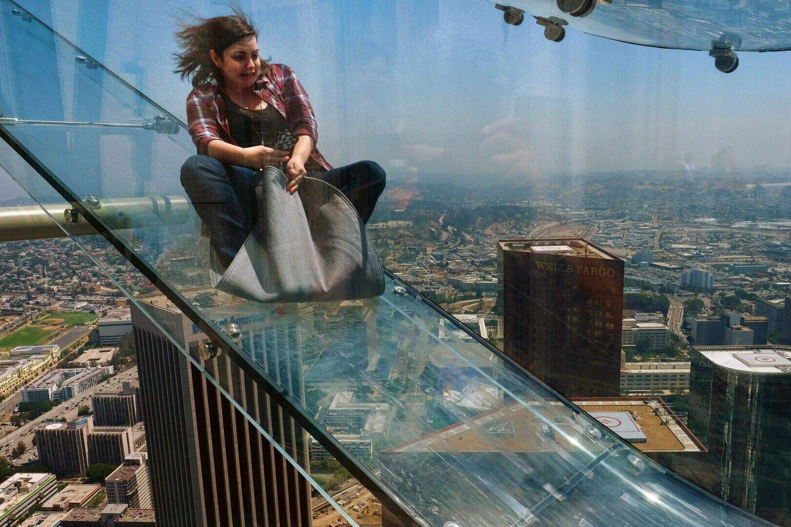 Los Angeles skyscraper slide will not reopen | Belfast Telegraph