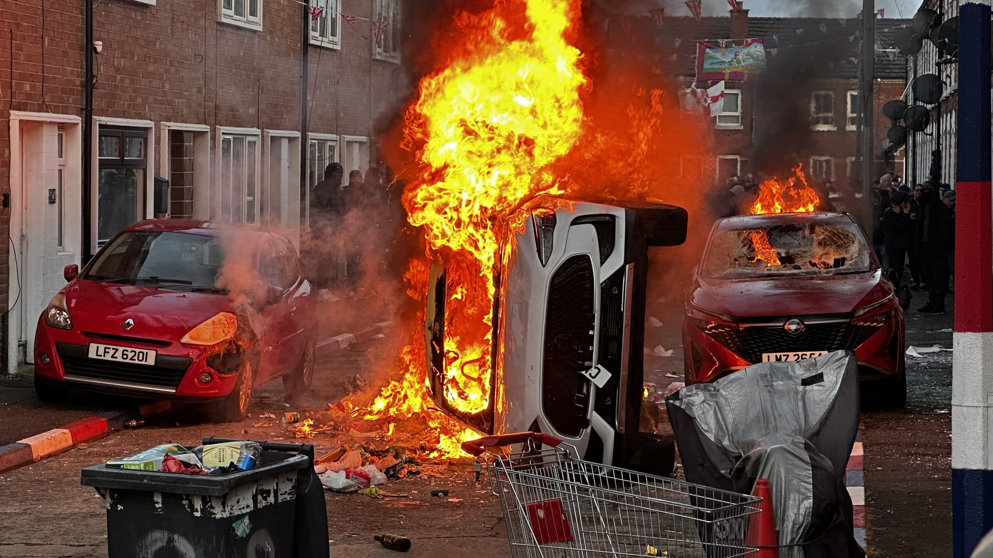 Northern Ireland health minister calls unrest a ‘stain’ on region’s reputation