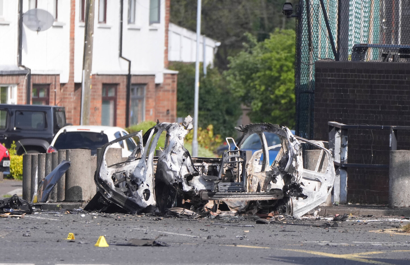 Explosive device in car outside police station ‘sent to kill officers ...