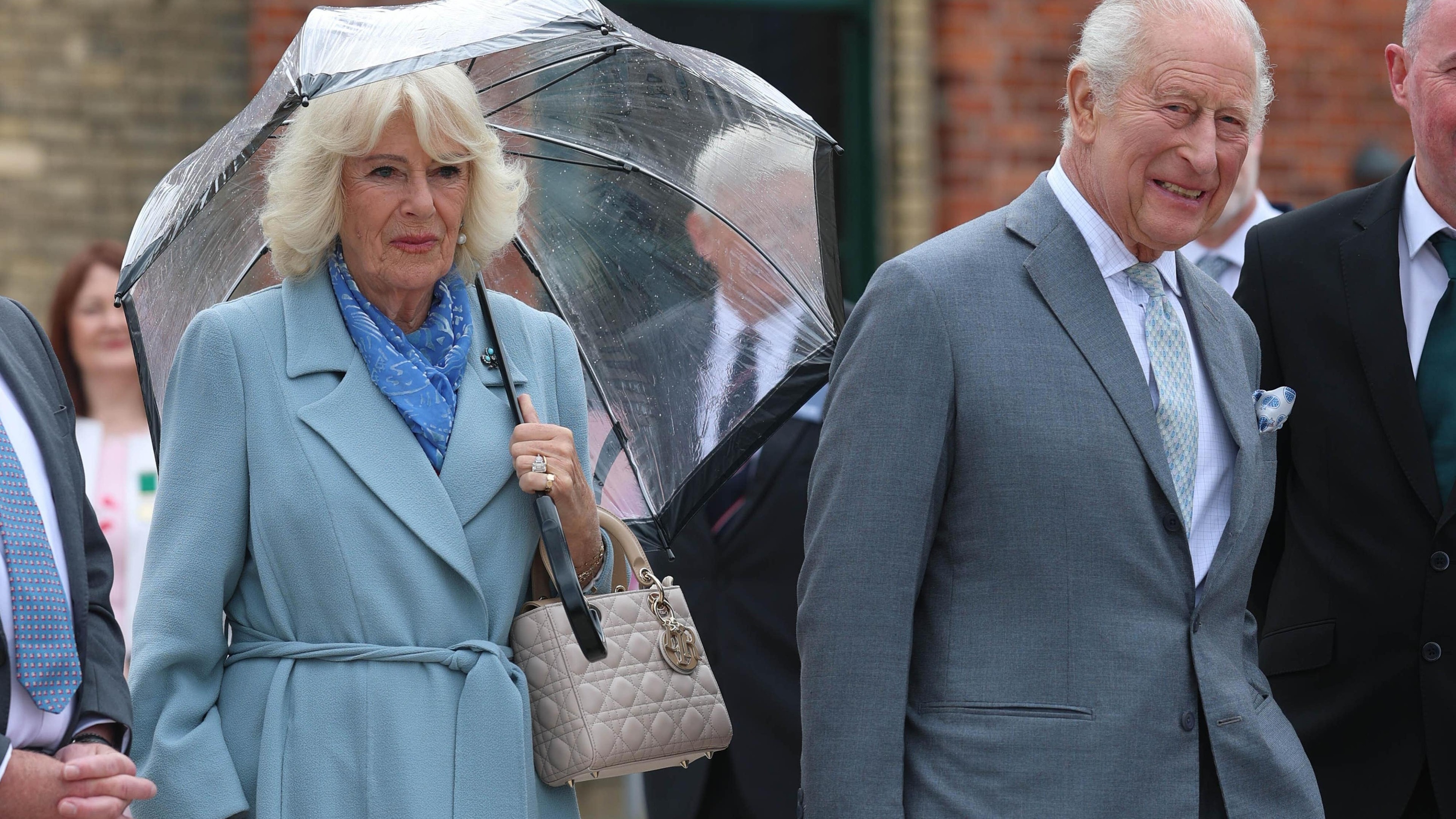 King and Queen tour parts of Titanic Quarter during Northern Ireland visit