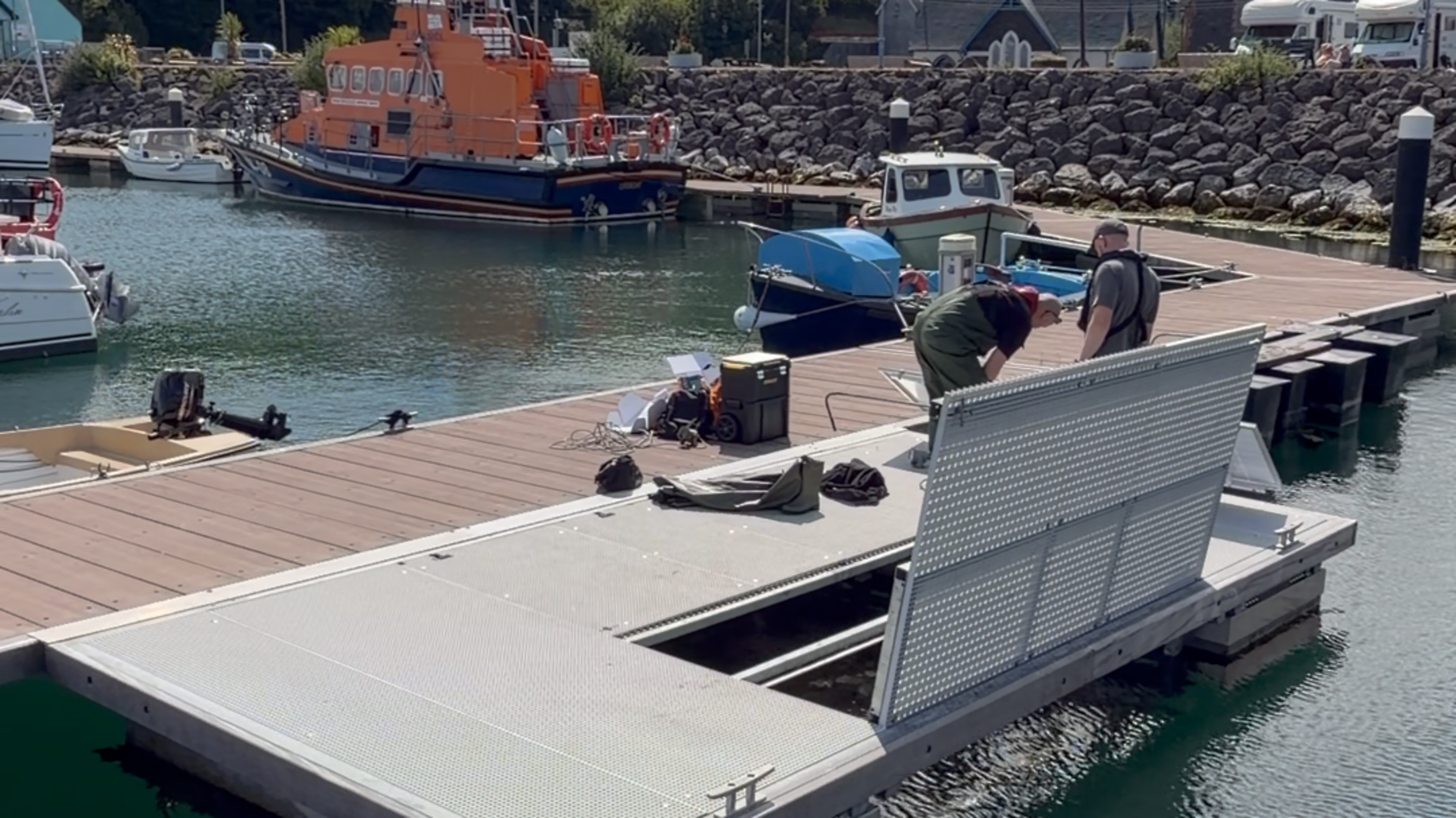Northern Ireland launches its first floating oyster reef off north Antrim