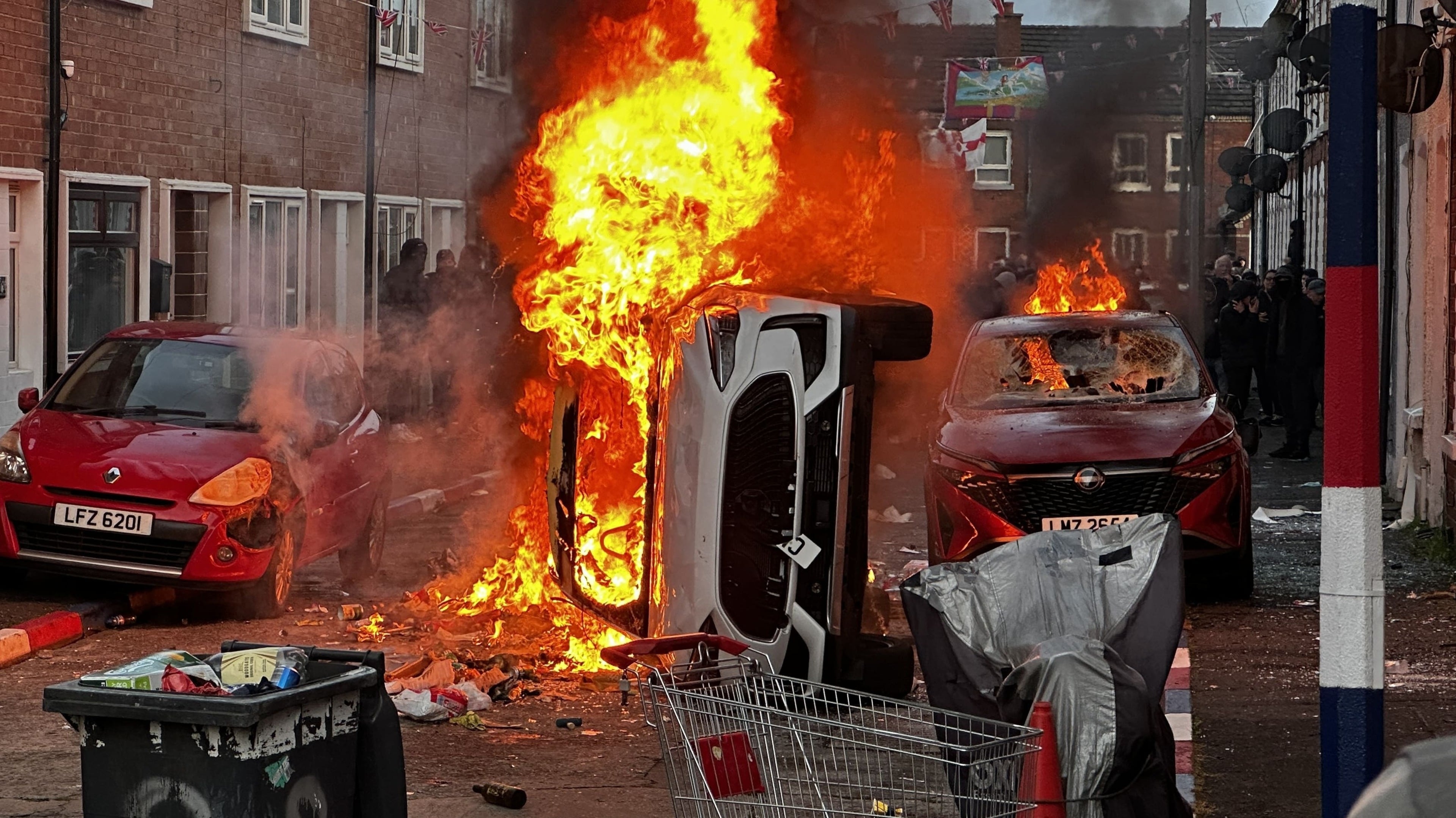 Ethnic minority communities in Northern Ireland still report fear one month after riots